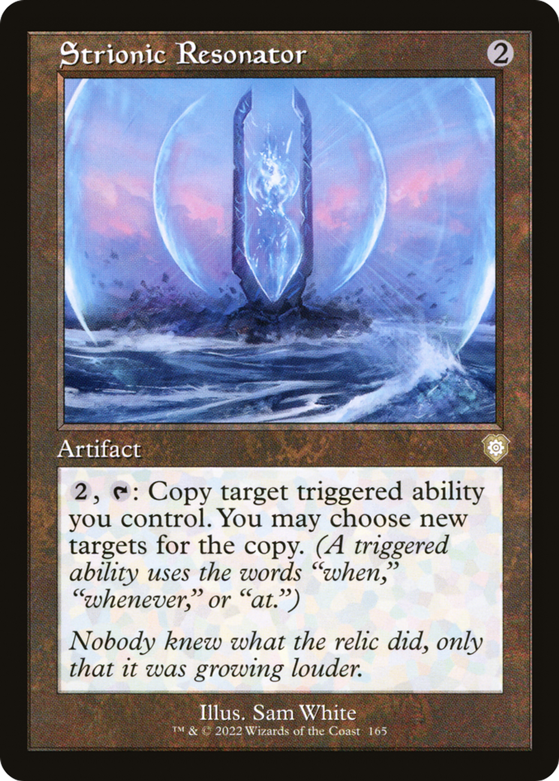 Résonateur strionique — The Brothers' War Commander — Magic: The Gathering