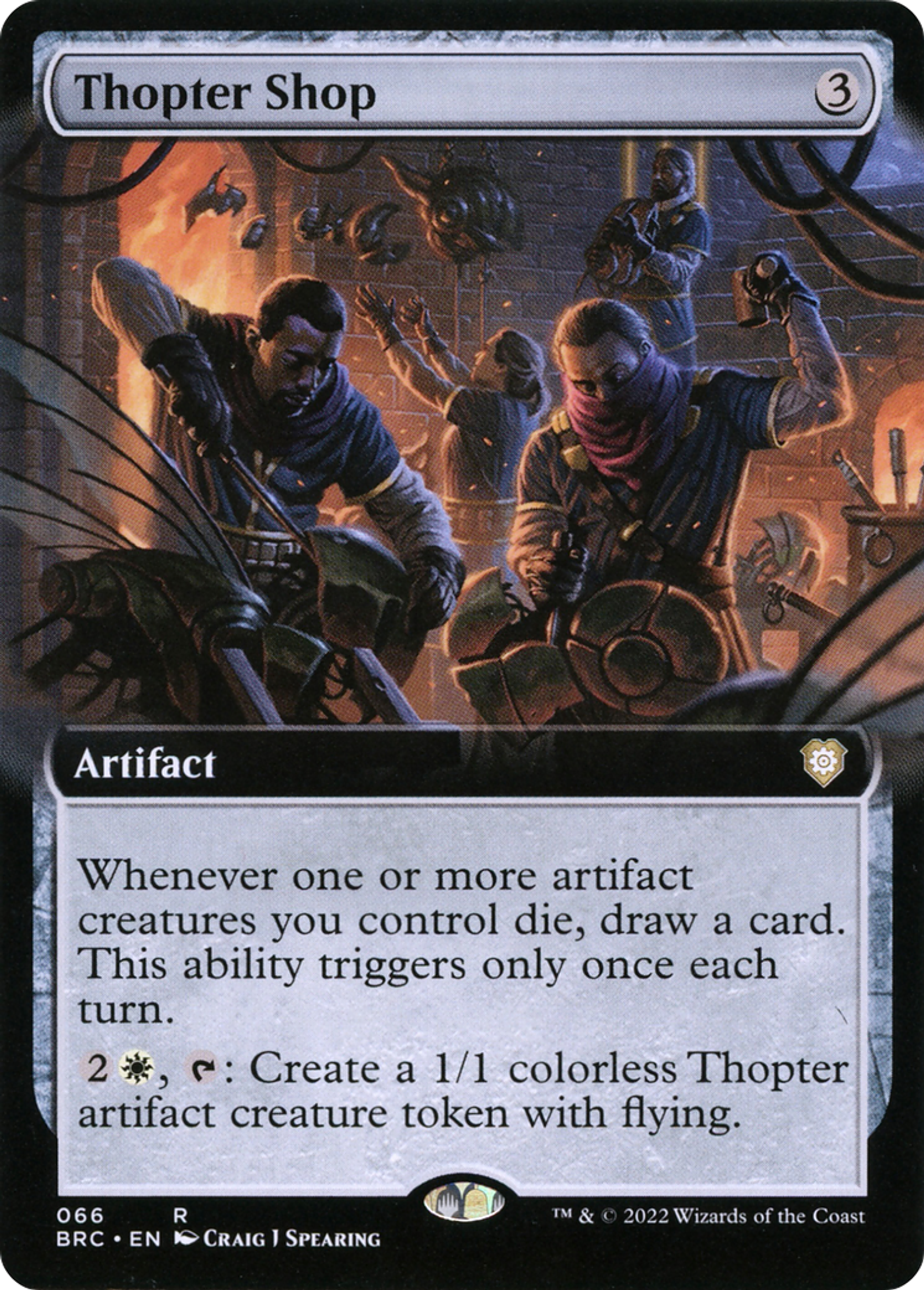 Thopter Shop — The Brothers' War Commander — Magic: The Gathering