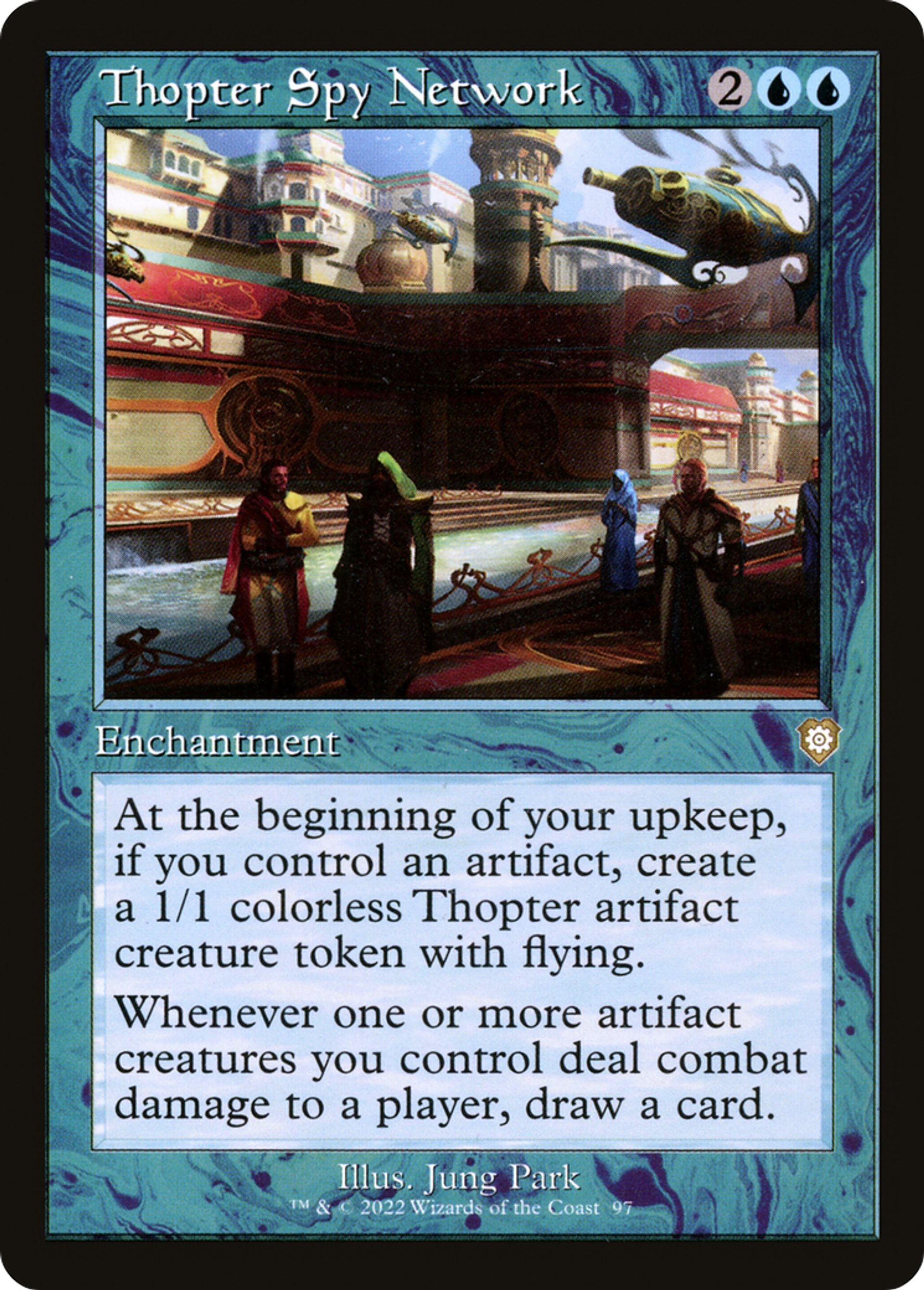 Thopter Spy Network — The Brothers' War Commander — Magic: The Gathering