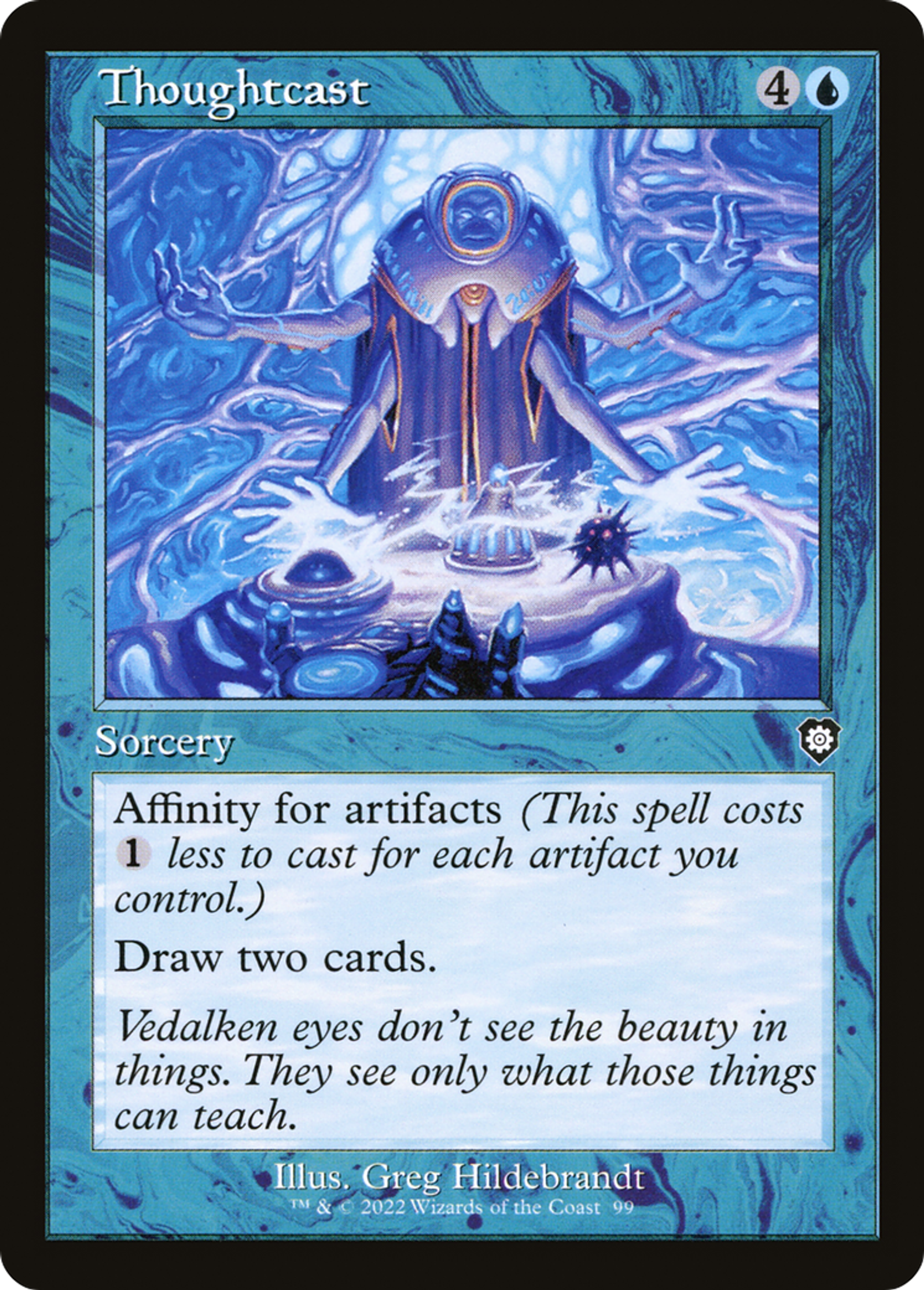 Thoughtcast — The Brothers' War Commander — Magic: The Gathering