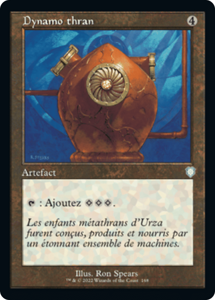 Dynamo thran — The Brothers' War Commander — Magic: The Gathering