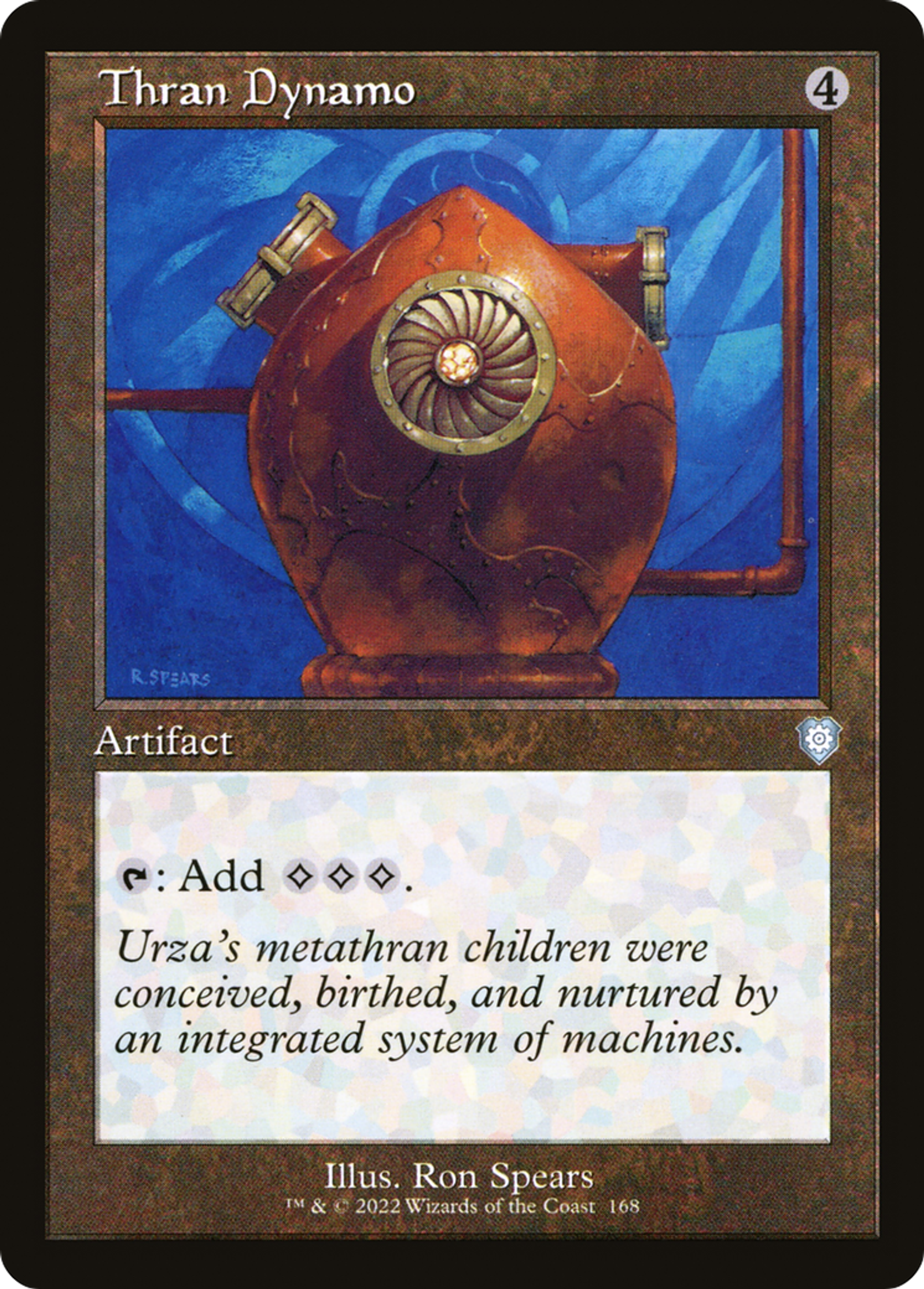 Dynamo thran — The Brothers' War Commander — Magic: The Gathering
