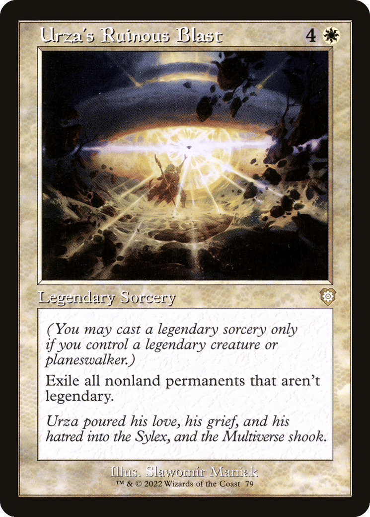 Urza's Ruinous Blast — The Brothers' War Commander — Magic: The Gathering
