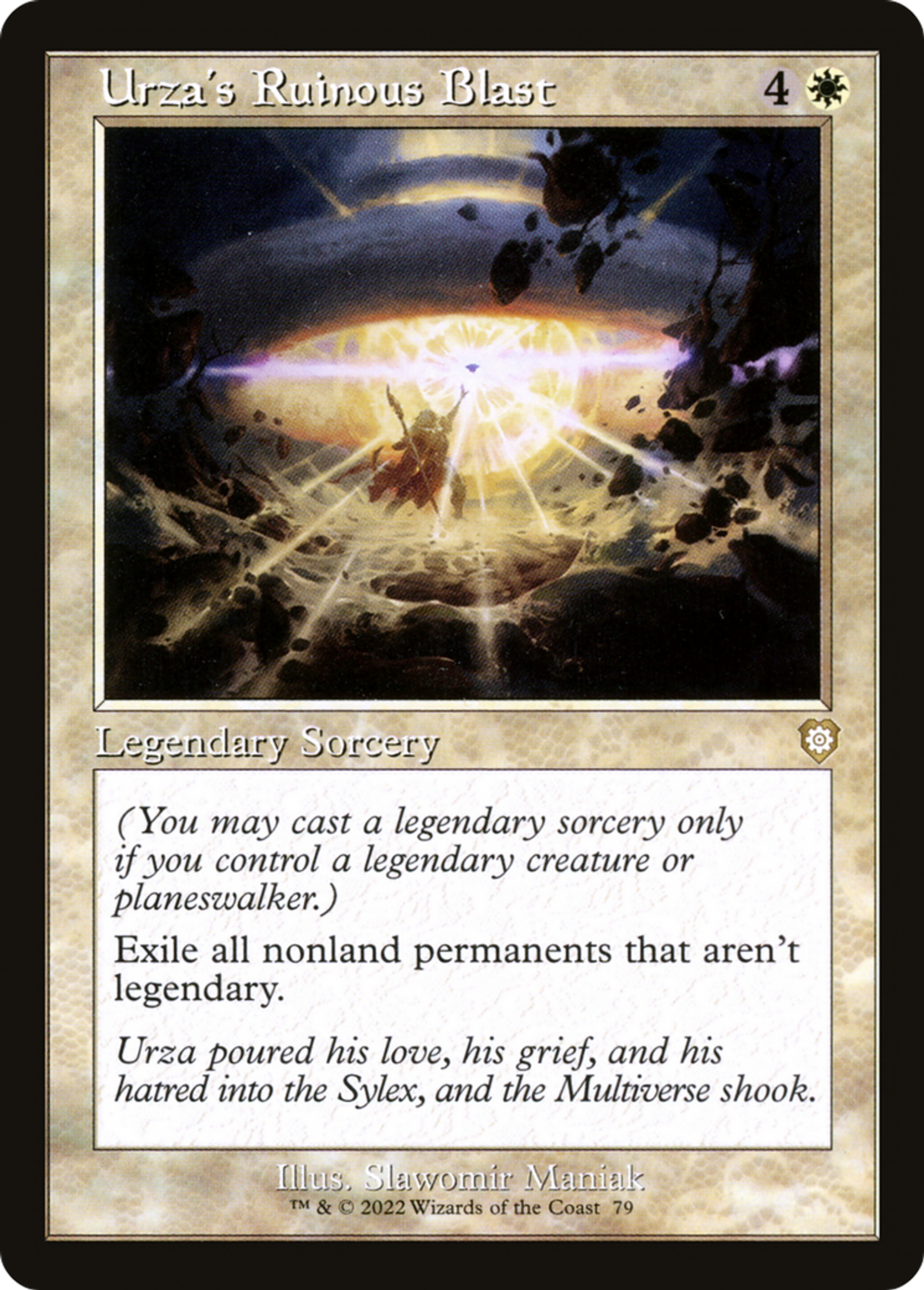 Urza's Ruinous Blast — The Brothers' War Commander — Magic: The Gathering