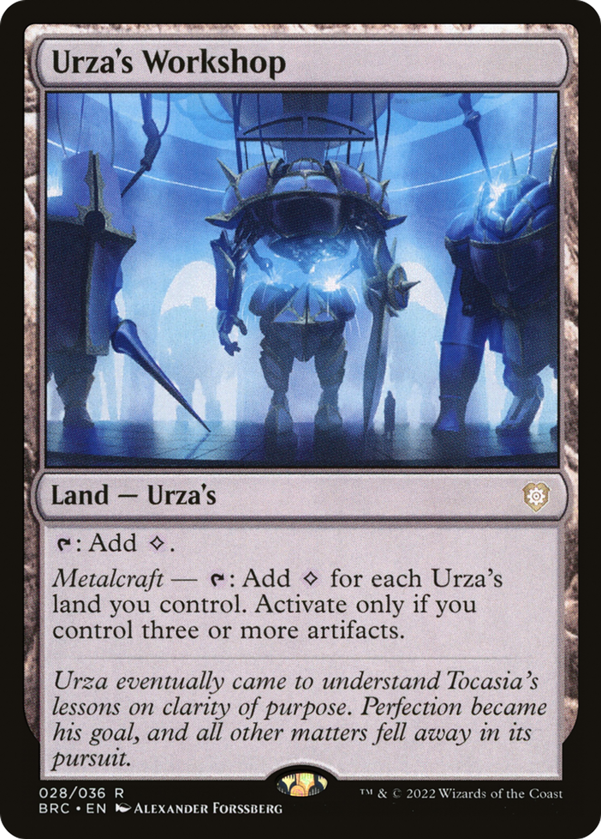 Atelier d'Urza — The Brothers' War Commander — Magic: The Gathering