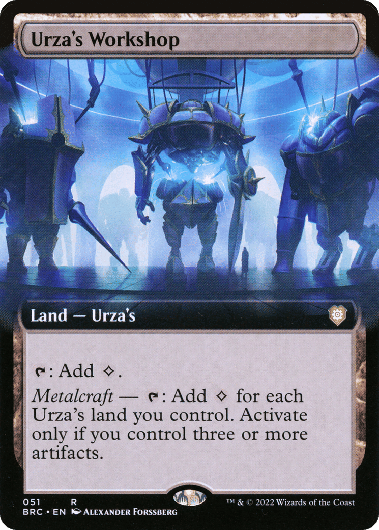 Urza's Workshop — The Brothers' War Commander — Magic: The Gathering