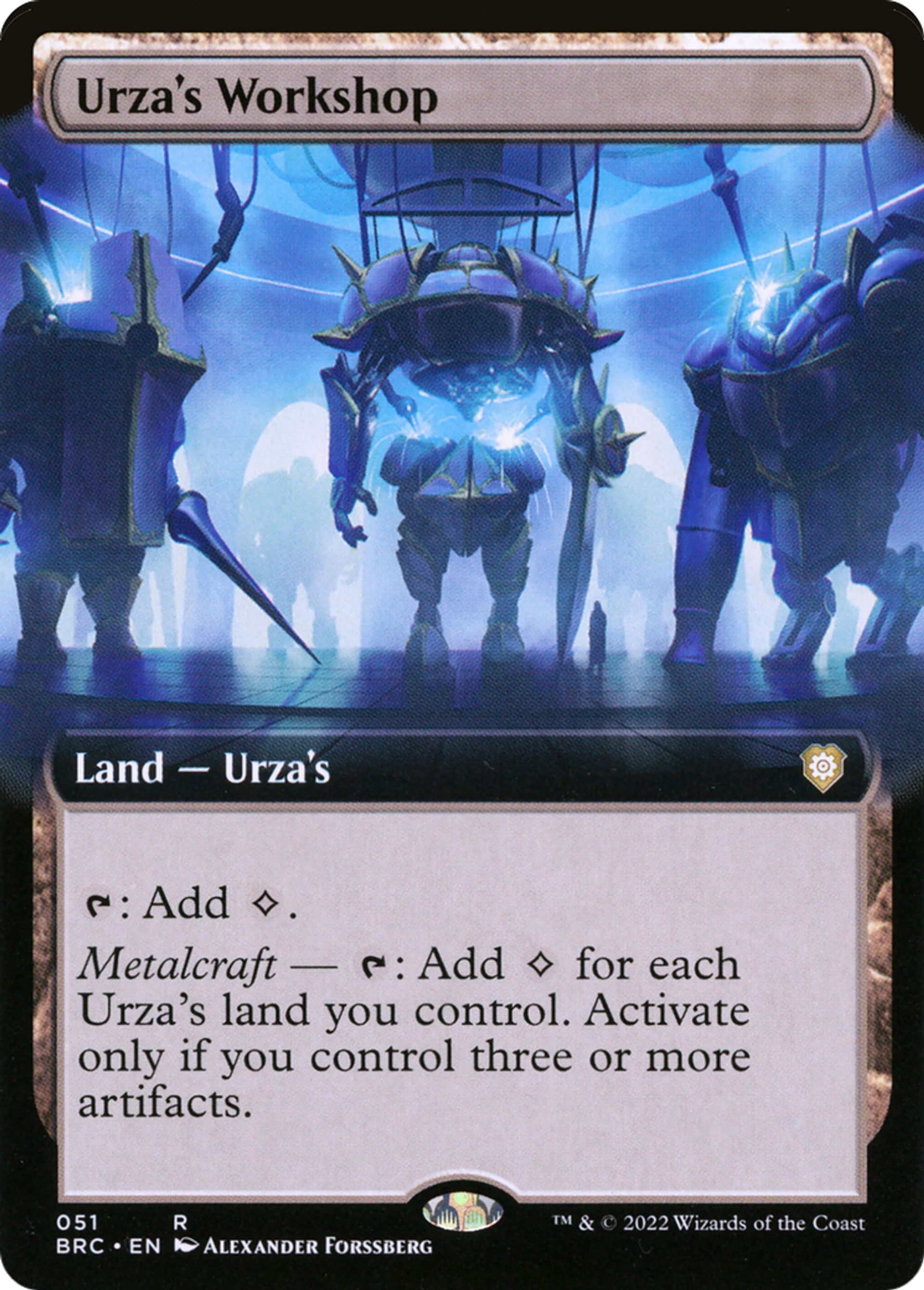 Urza's Workshop — The Brothers' War Commander — Magic: The Gathering