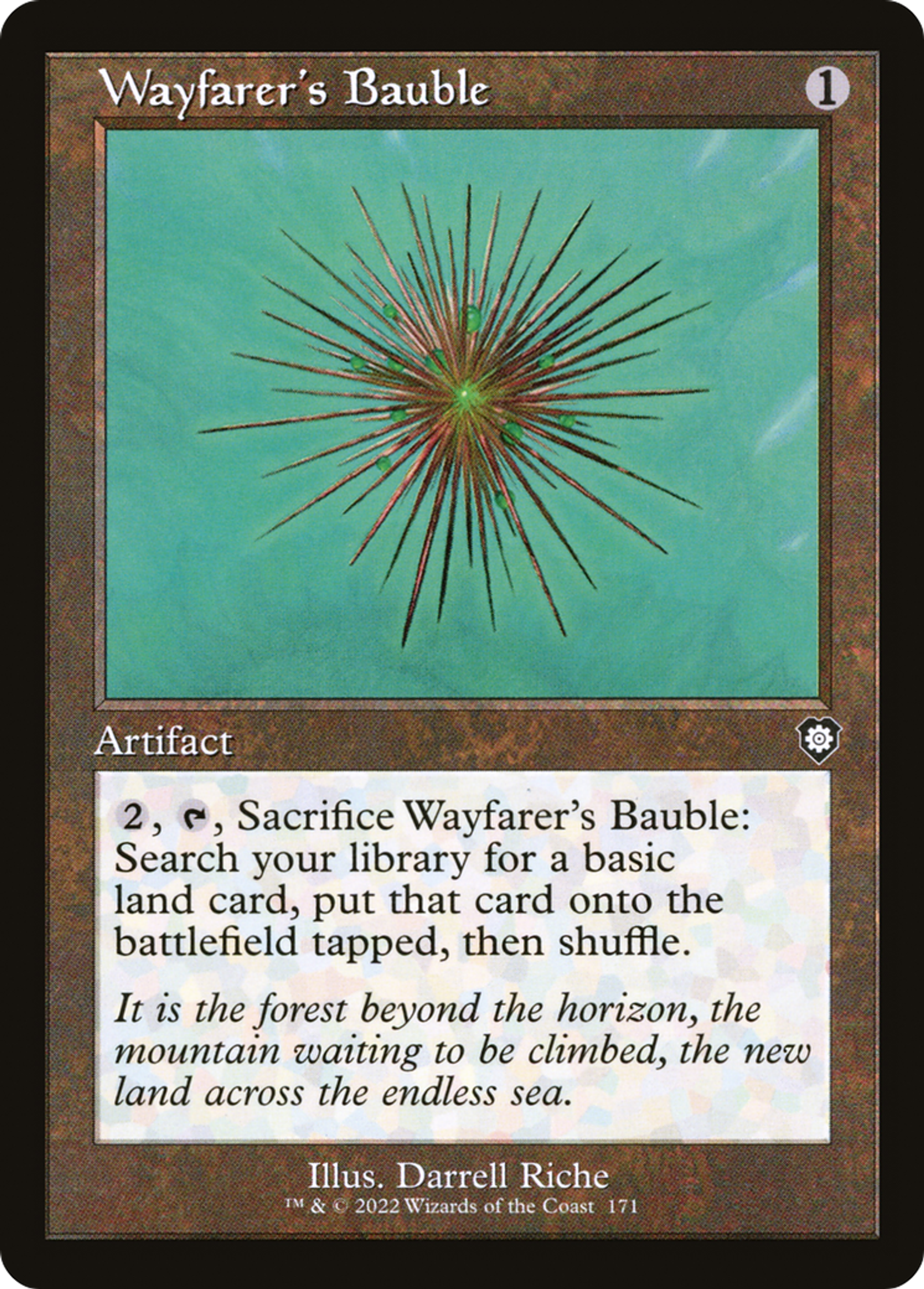 Babiole du voyageur — The Brothers' War Commander — Magic: The Gathering