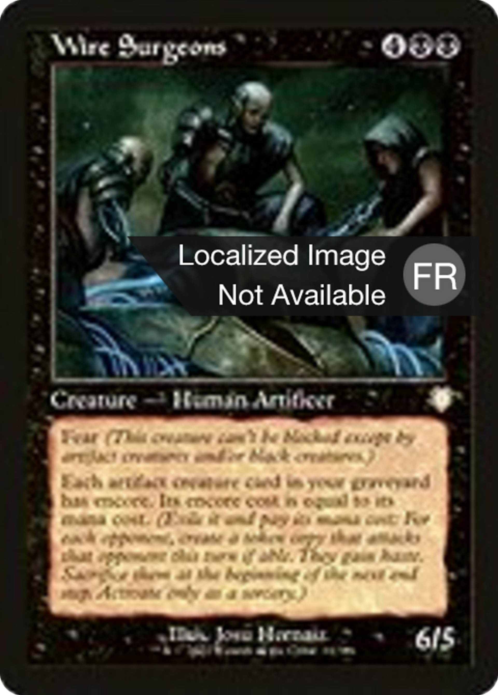 Chirurgiens câblés — The Brothers' War Commander — Magic: The Gathering