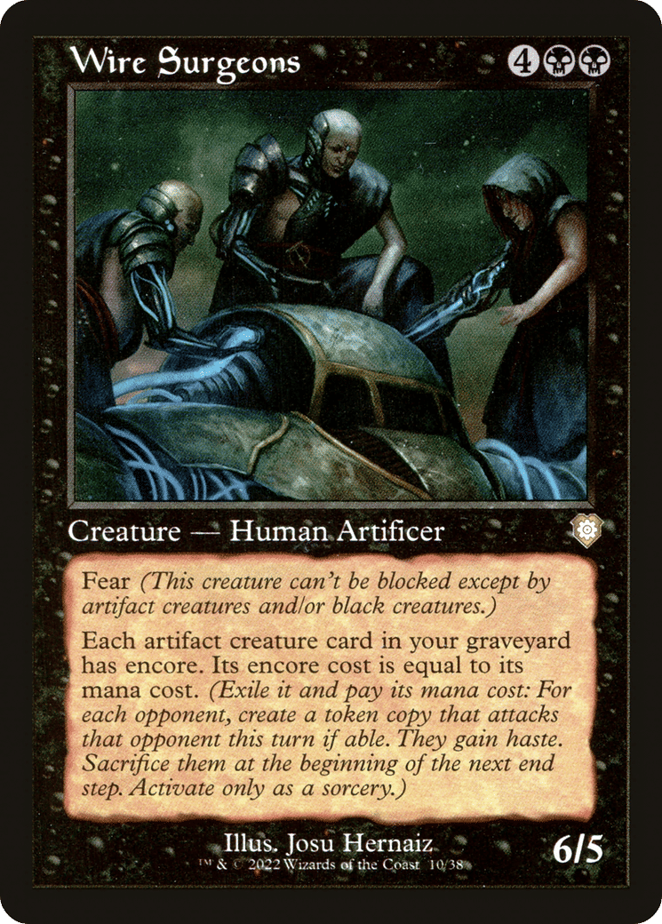 Wire Surgeons — The Brothers' War Commander — Magic: The Gathering