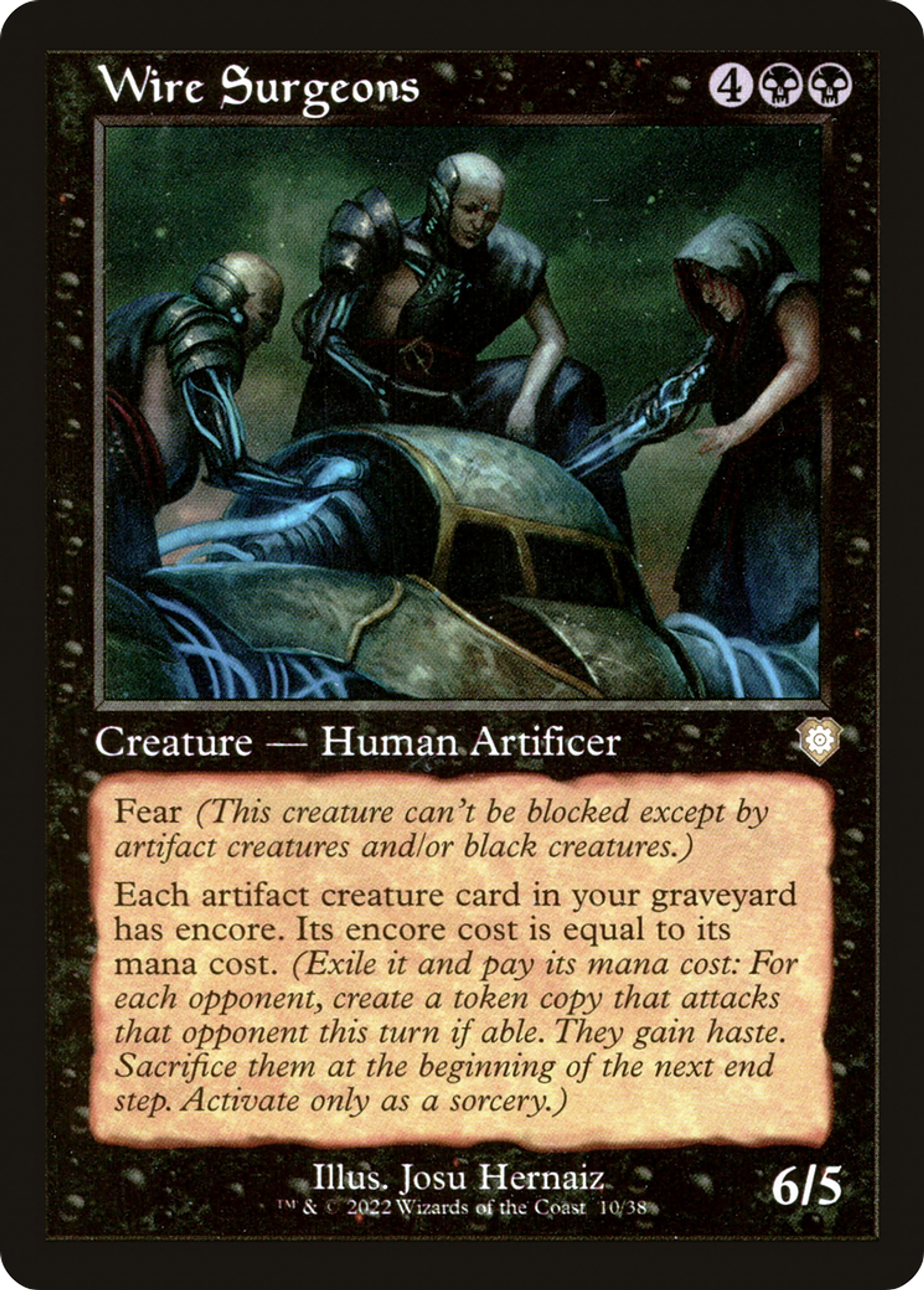 Chirurgiens câblés — The Brothers' War Commander — Magic: The Gathering