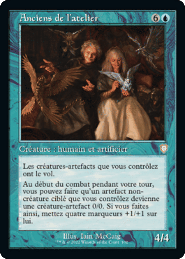 Anciens de l'atelier — The Brothers' War Commander — Magic: The Gathering