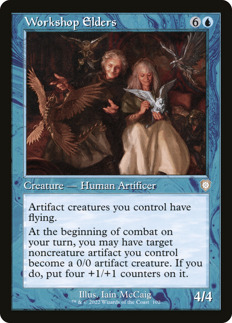 Workshop Elders — The Brothers' War Commander — Magic: The Gathering