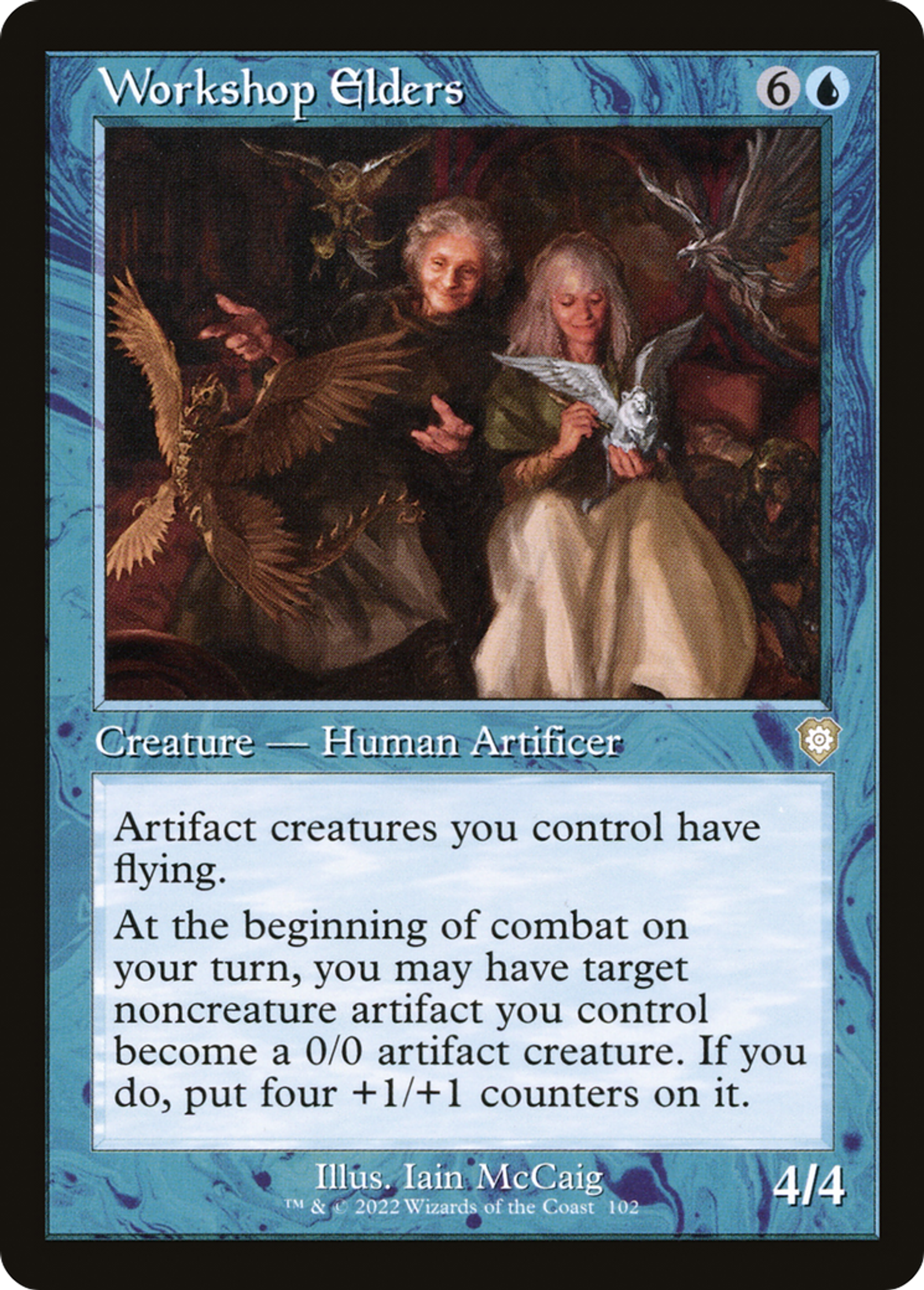 Workshop Elders — The Brothers' War Commander — Magic: The Gathering
