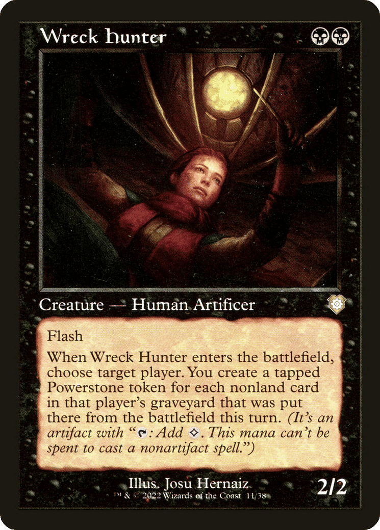 Wreck Hunter — The Brothers' War Commander — Magic: The Gathering