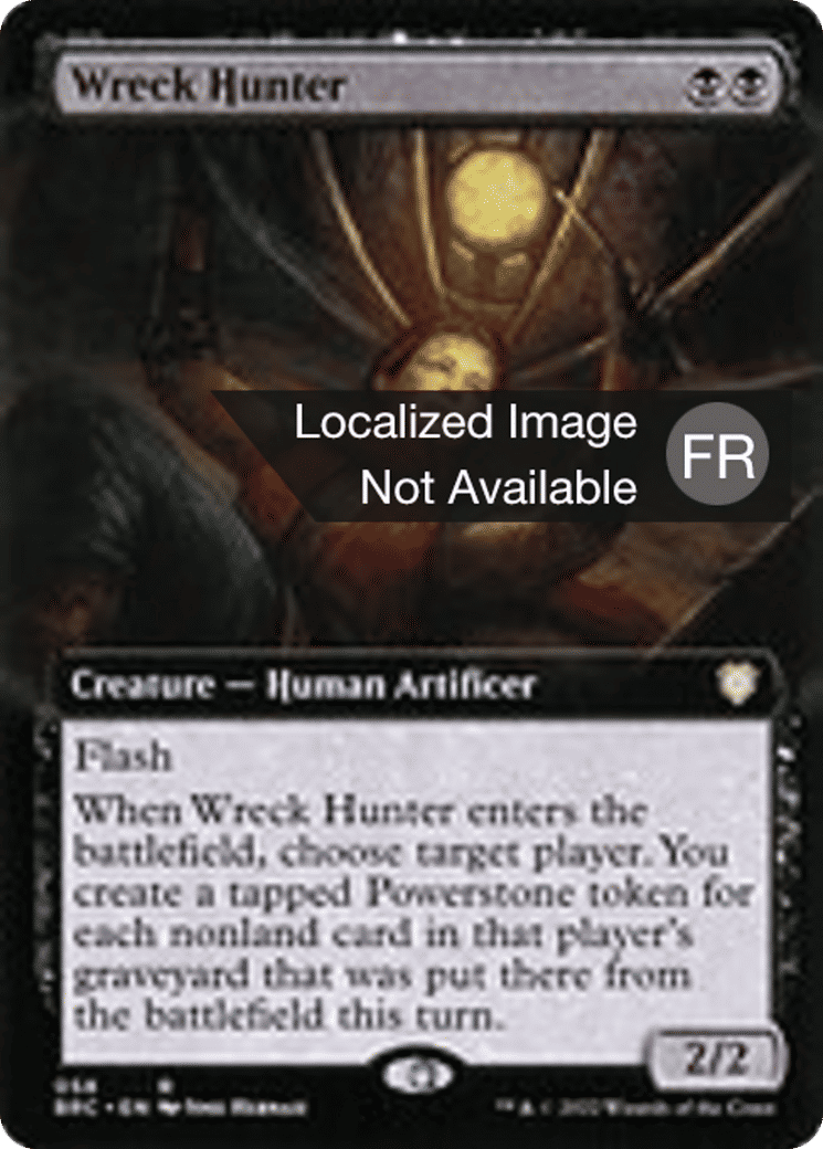 Chasseuse d'épaves — The Brothers' War Commander — Magic: The Gathering