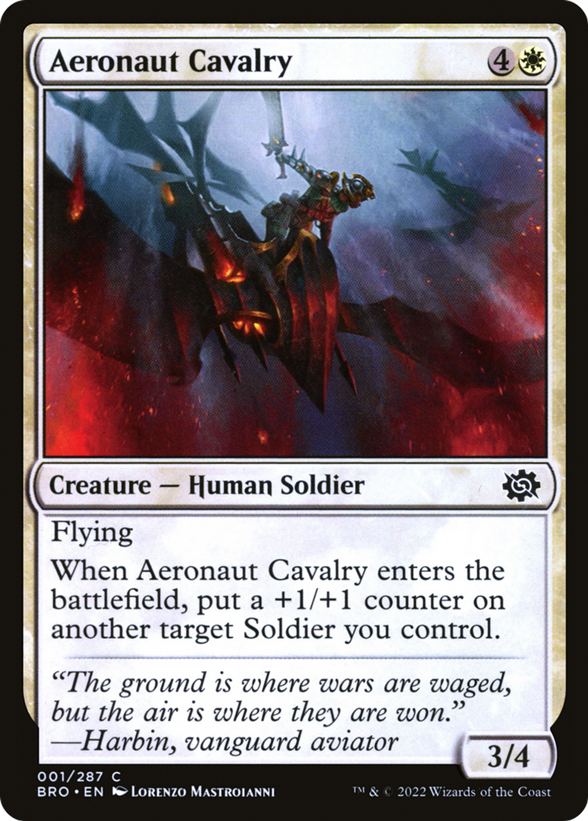 Aeronaut Cavalry — The Brothers' War — Magic: The Gathering
