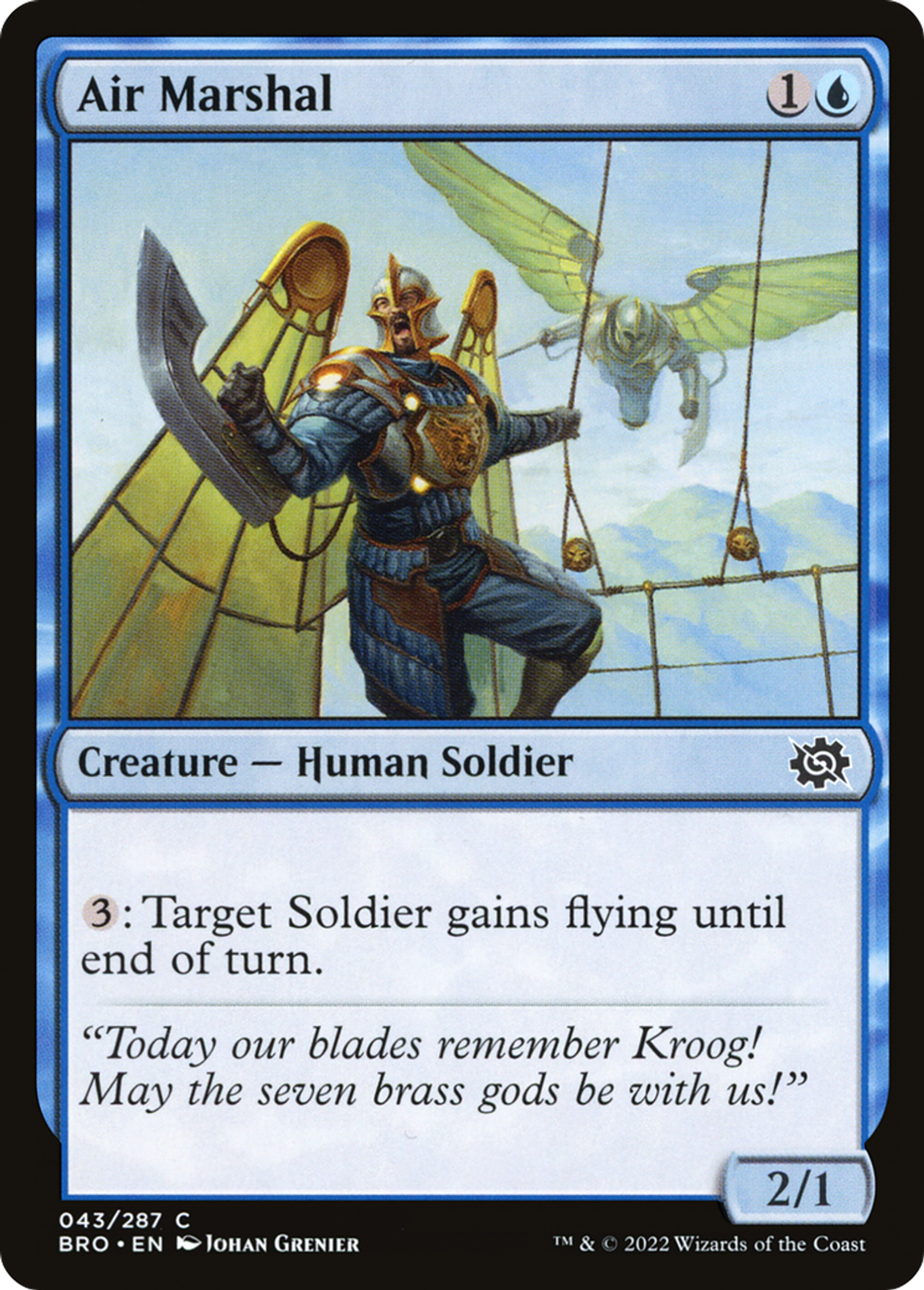 Air Marshal — The Brothers' War — Magic: The Gathering