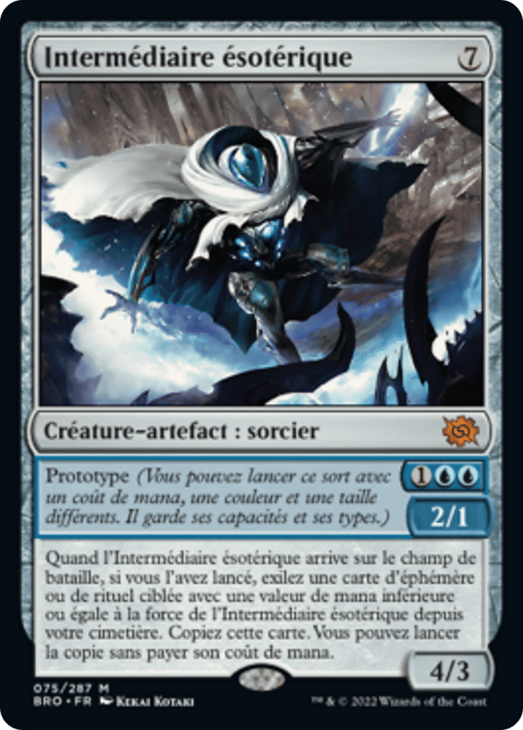 Intermédiaire ésotérique — The Brothers' War — Magic: The Gathering