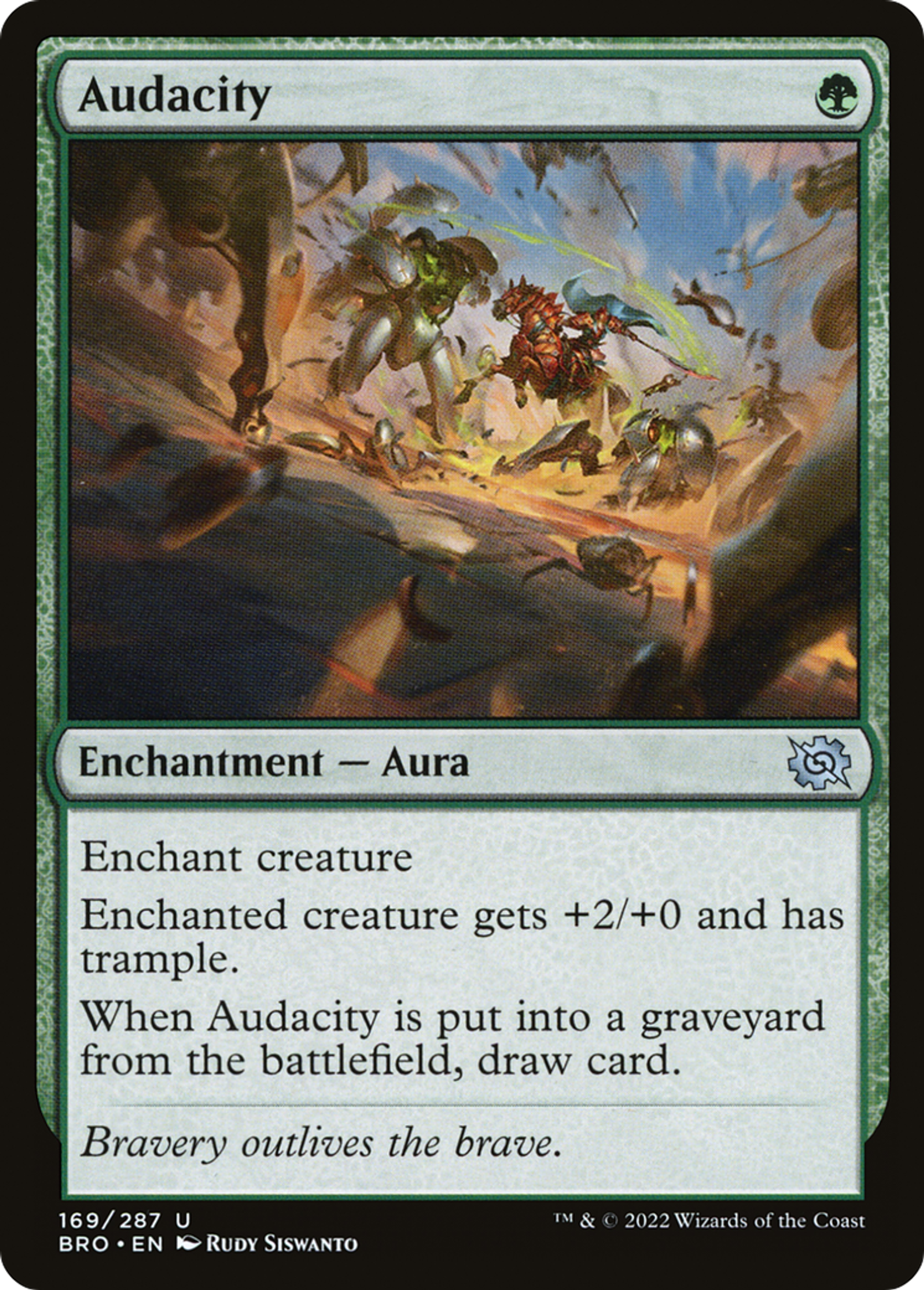 Audacity — The Brothers' War — Magic: The Gathering