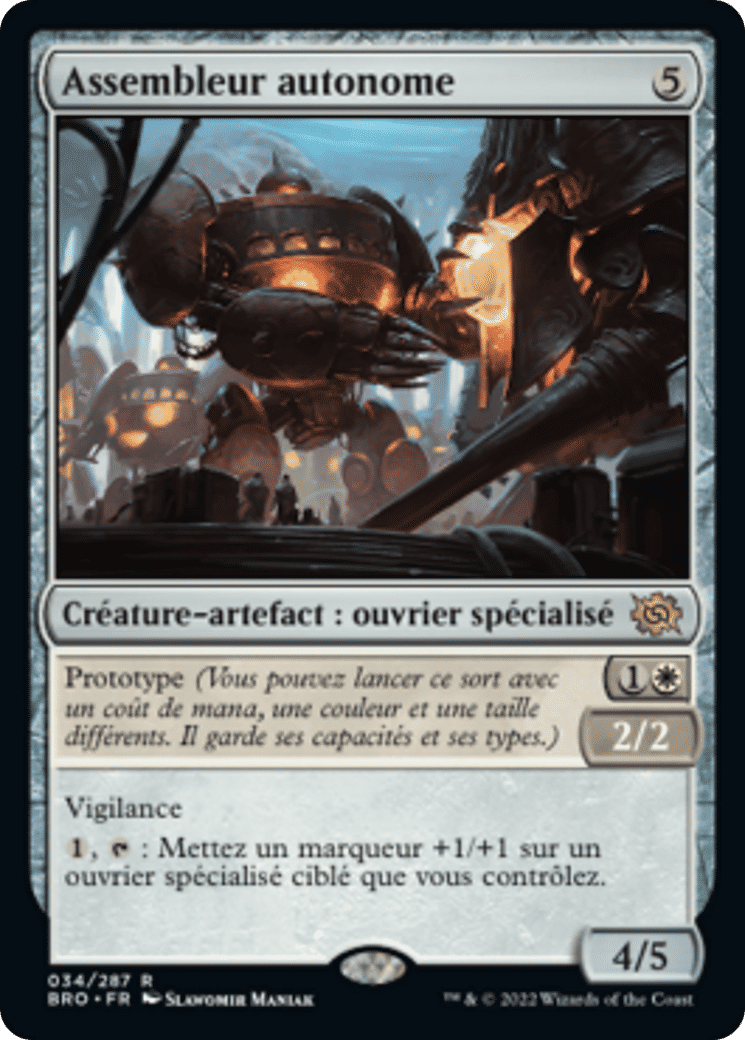 Assembleur autonome — The Brothers' War — Magic: The Gathering