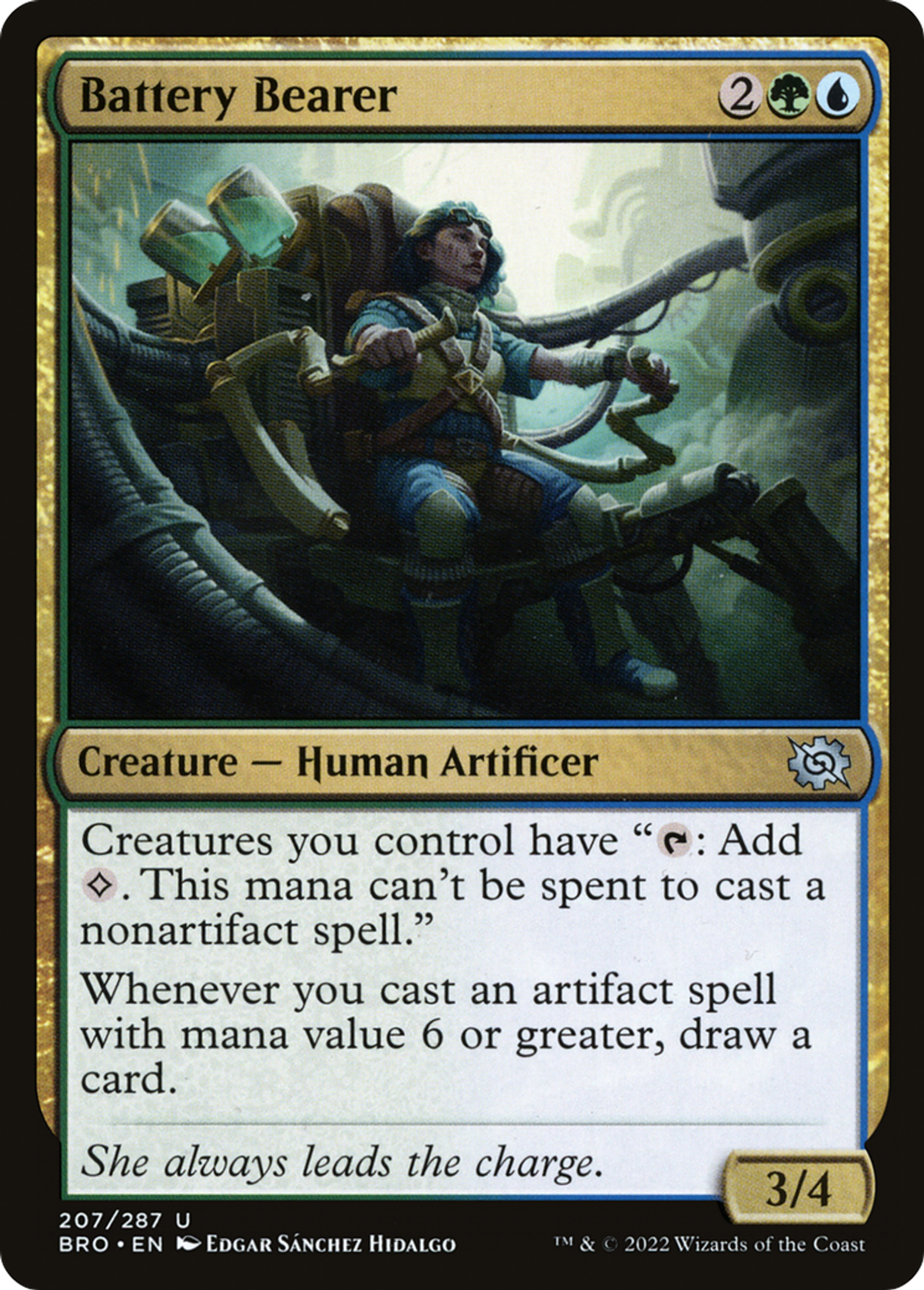 Battery Bearer — The Brothers' War — Magic: The Gathering