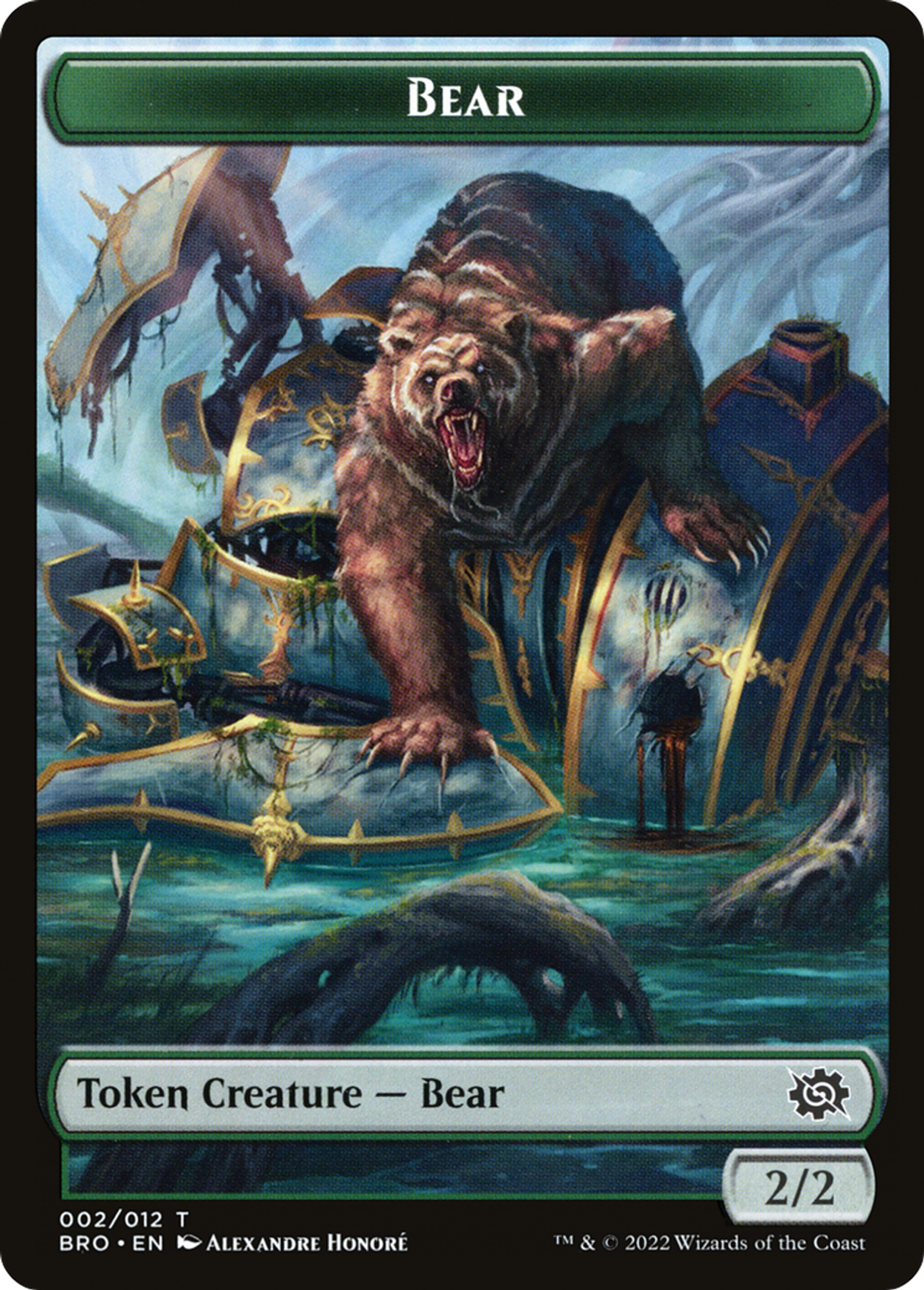 Bear — The Brothers' War — Magic: The Gathering