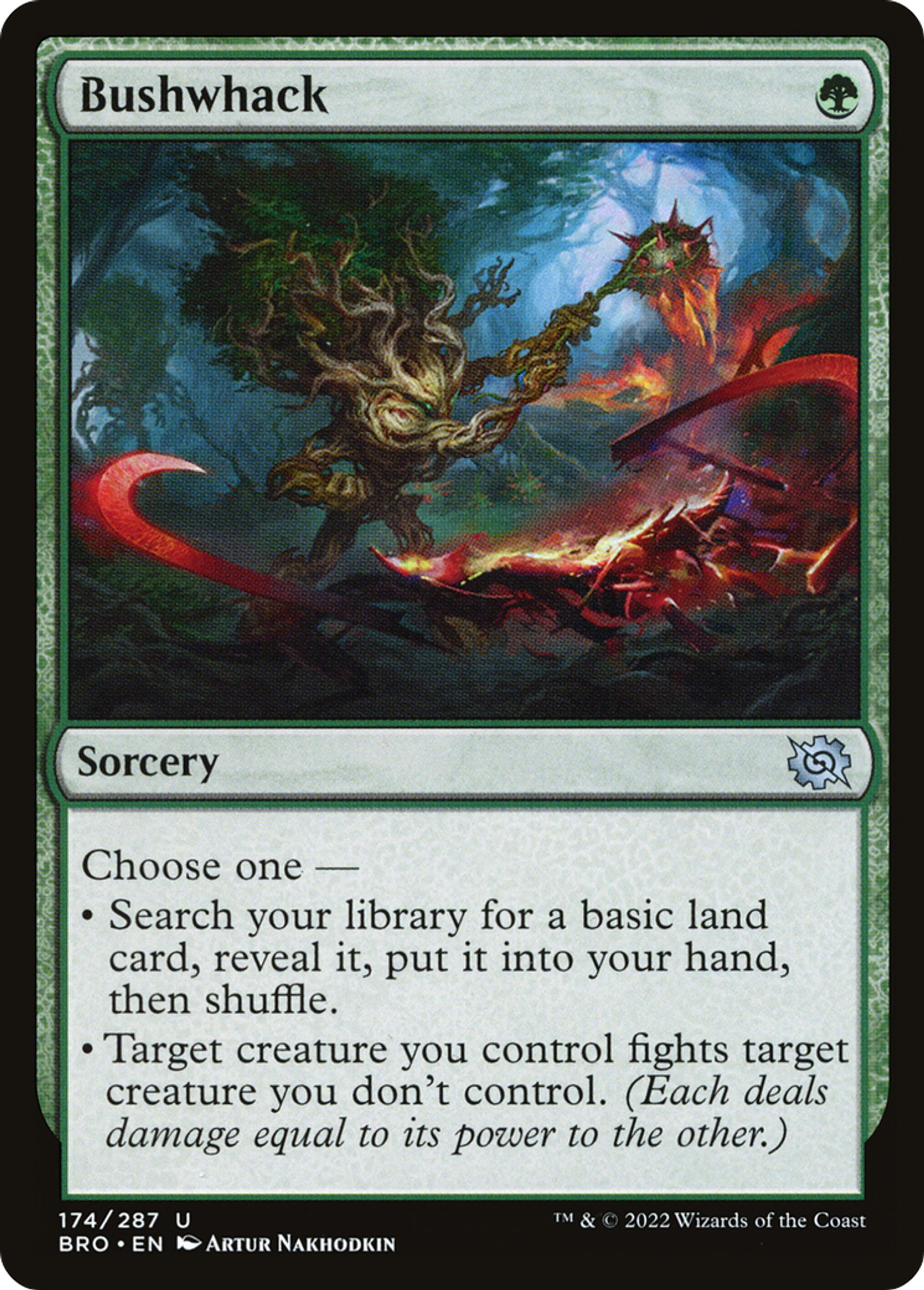Volée de bois — The Brothers' War — Magic: The Gathering