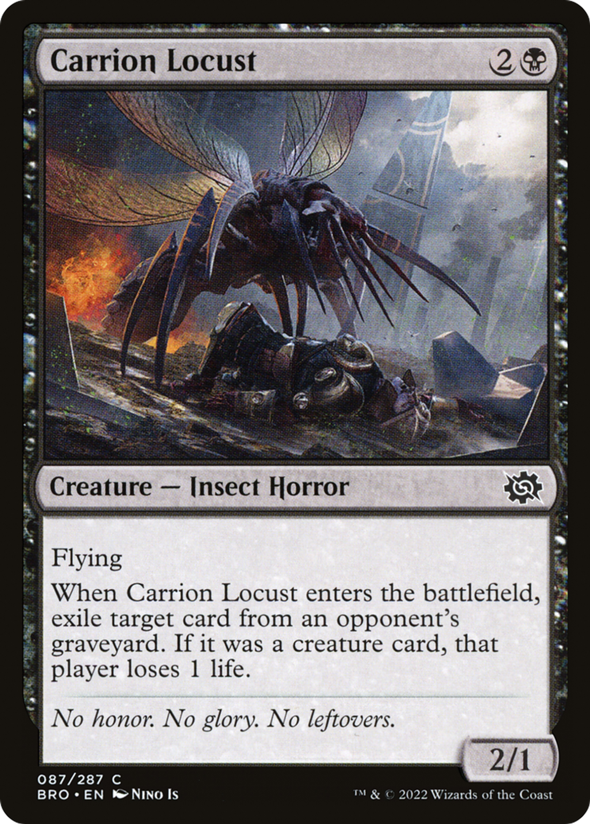 Carrion Locust — The Brothers' War — Magic: The Gathering