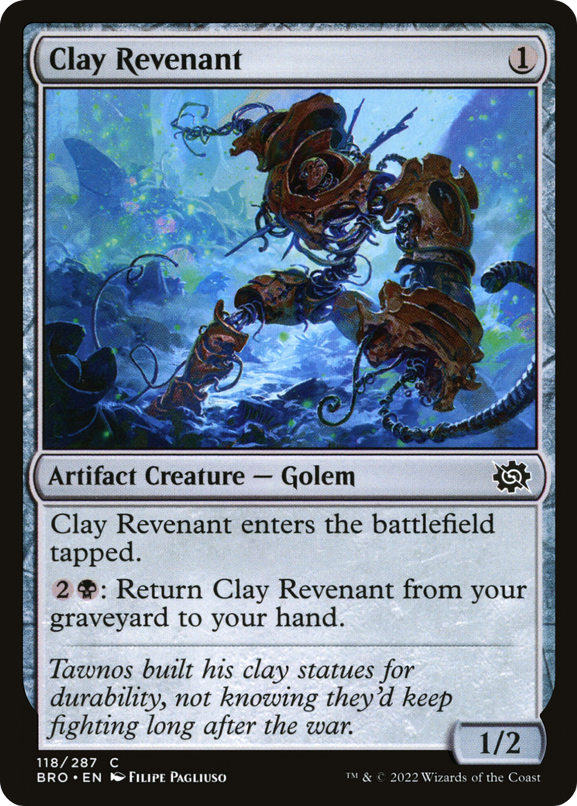 Revenant d'argile — The Brothers' War — Magic: The Gathering