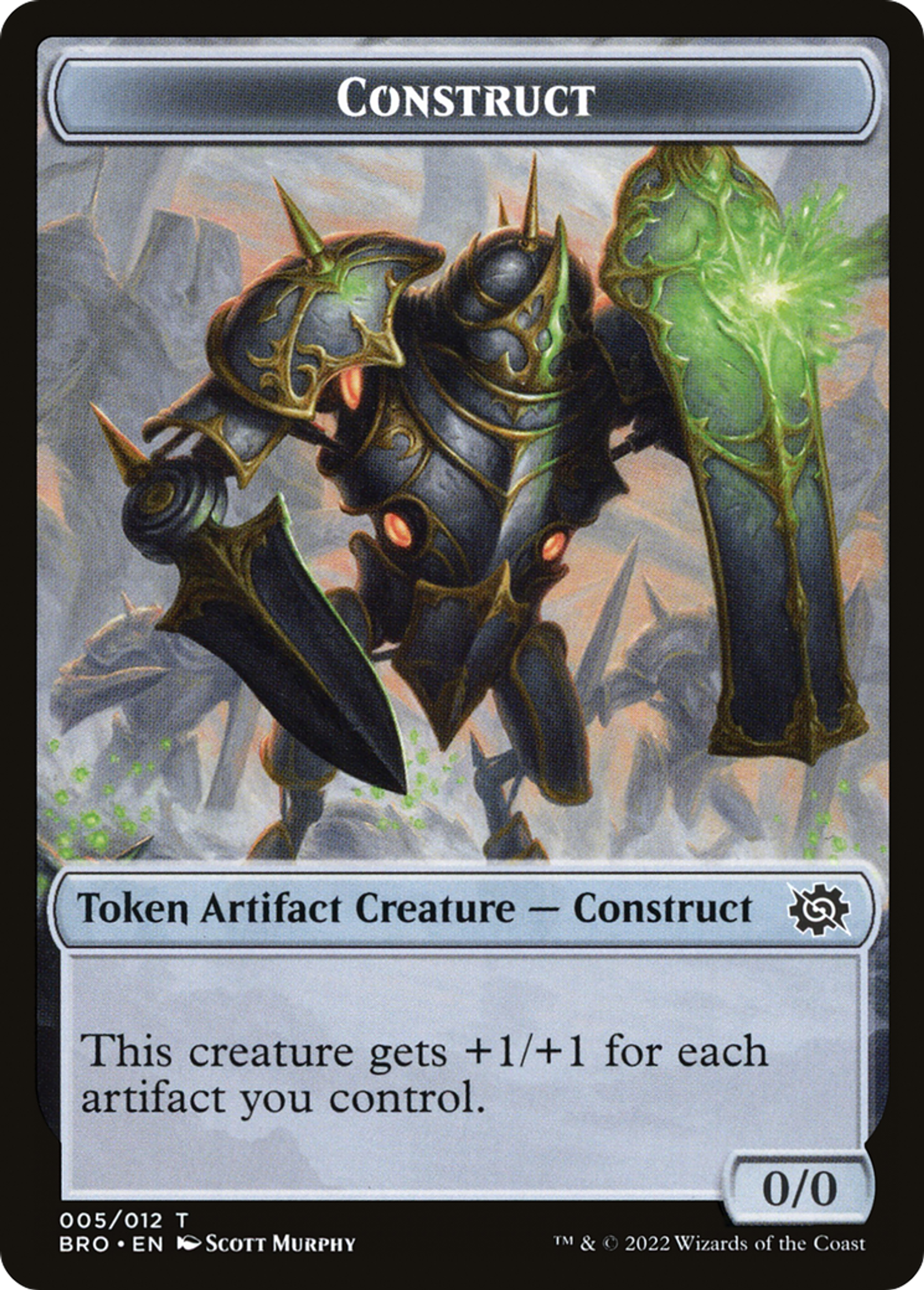 Construct — The Brothers' War — Magic: The Gathering