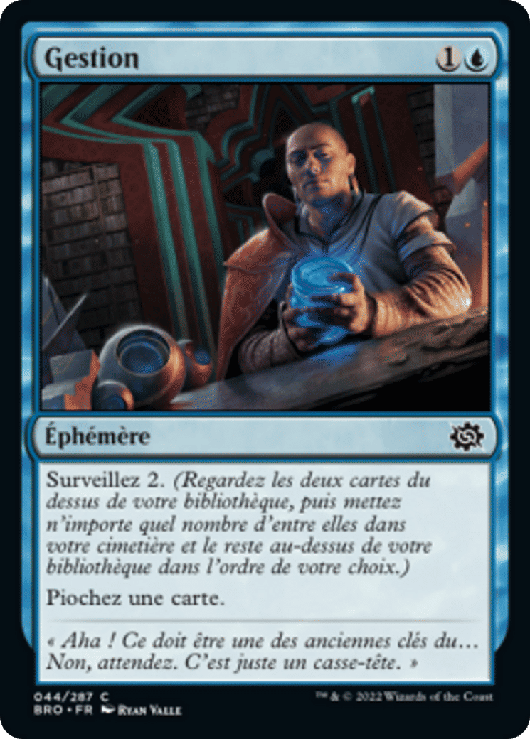 Gestion — The Brothers' War — Magic: The Gathering