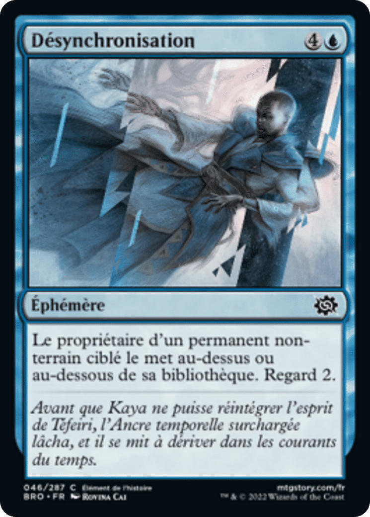 Désynchronisation — The Brothers' War — Magic: The Gathering