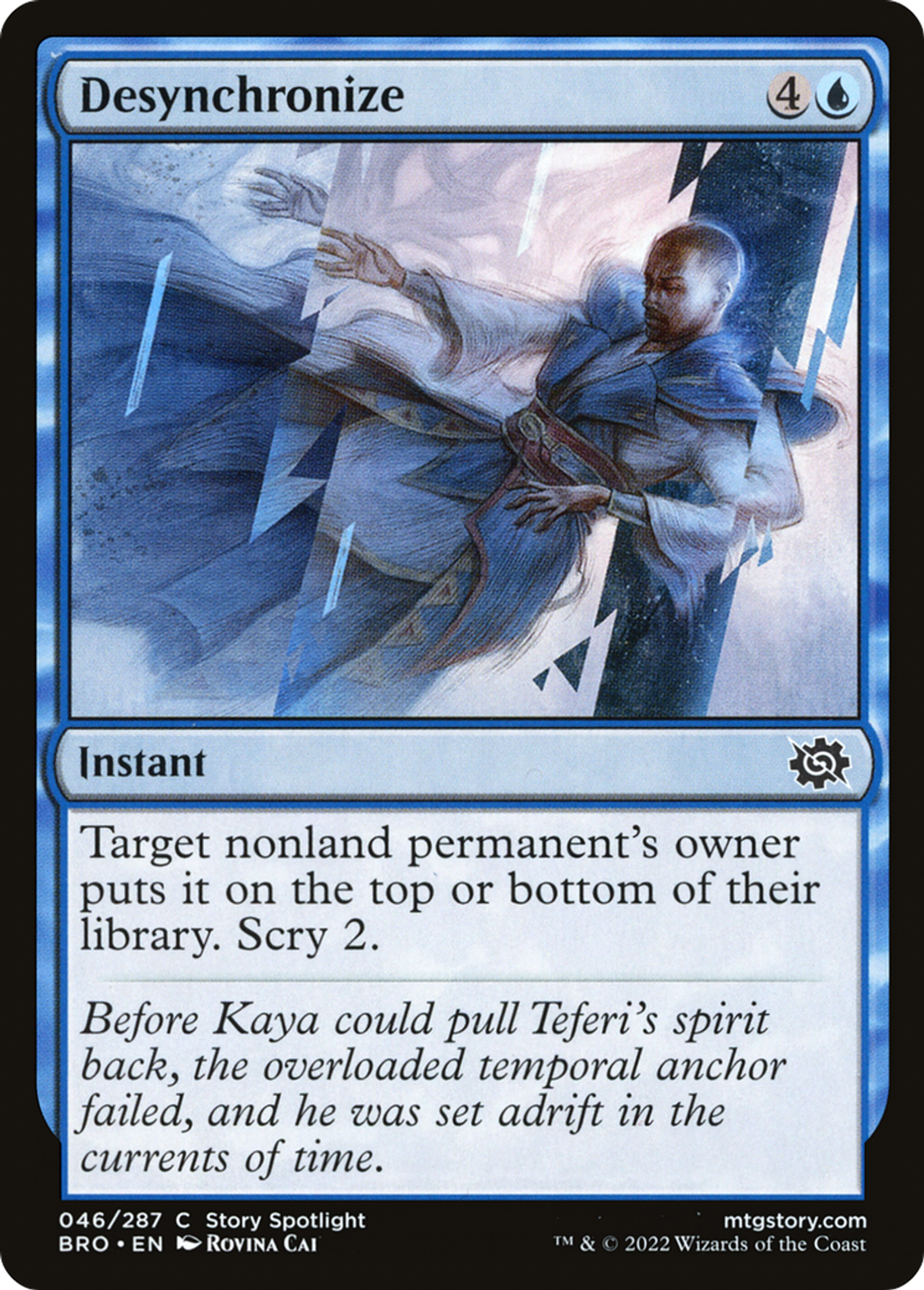 Desynchronize — The Brothers' War — Magic: The Gathering