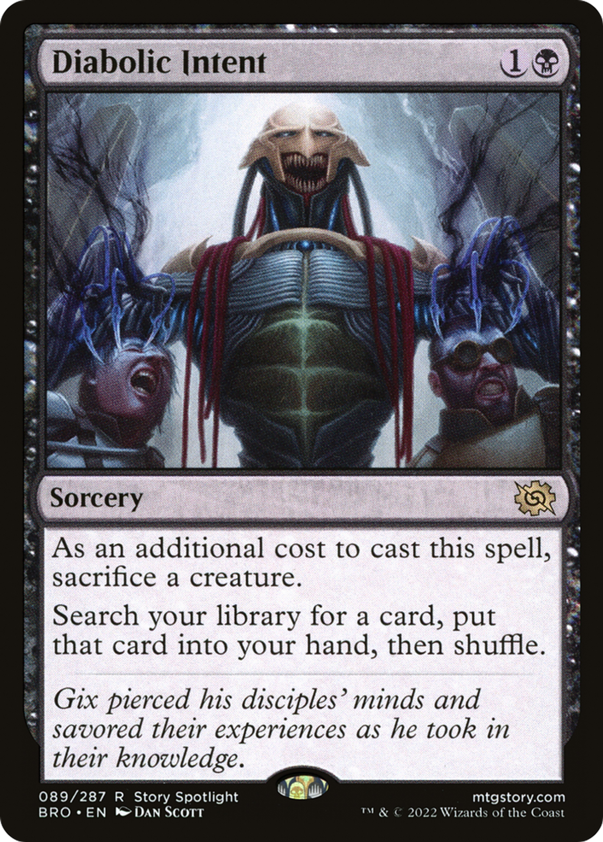 Diabolic Intent — The Brothers' War — Magic: The Gathering