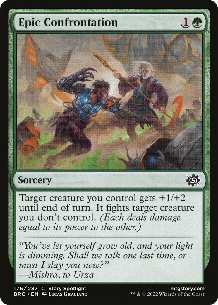 Epic Confrontation — The Brothers' War — Magic: The Gathering
