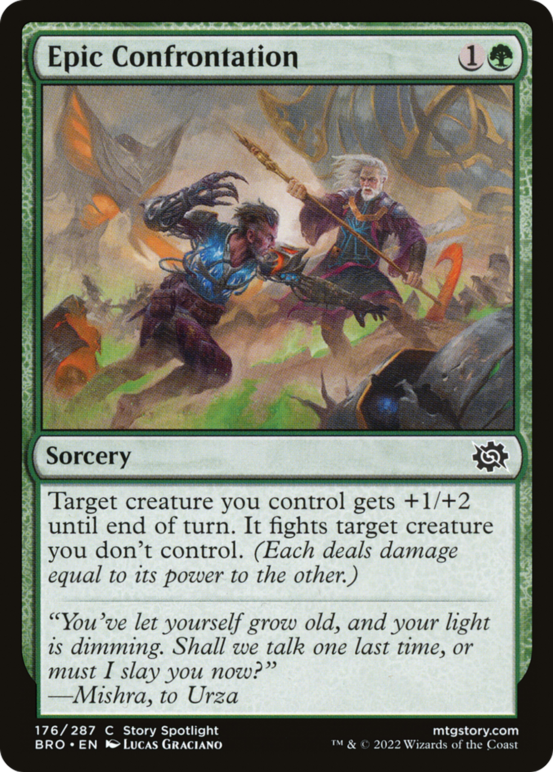 Epic Confrontation — The Brothers' War — Magic: The Gathering
