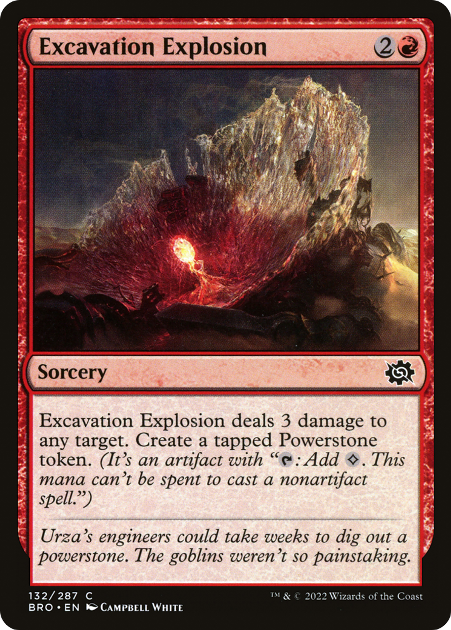 Excavation Explosion — The Brothers' War — Magic: The Gathering