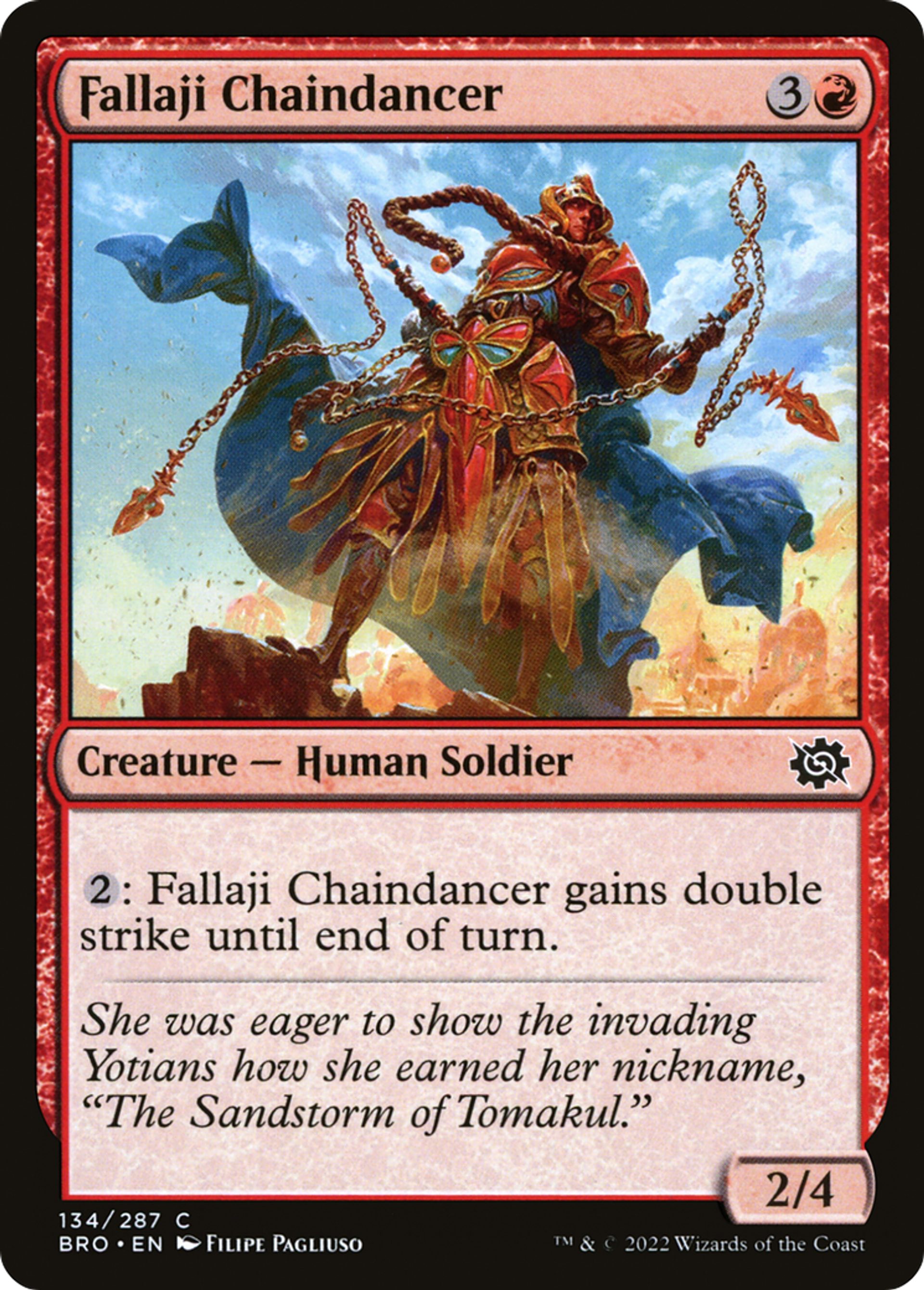 Fallaji Chaindancer — The Brothers' War — Magic: The Gathering