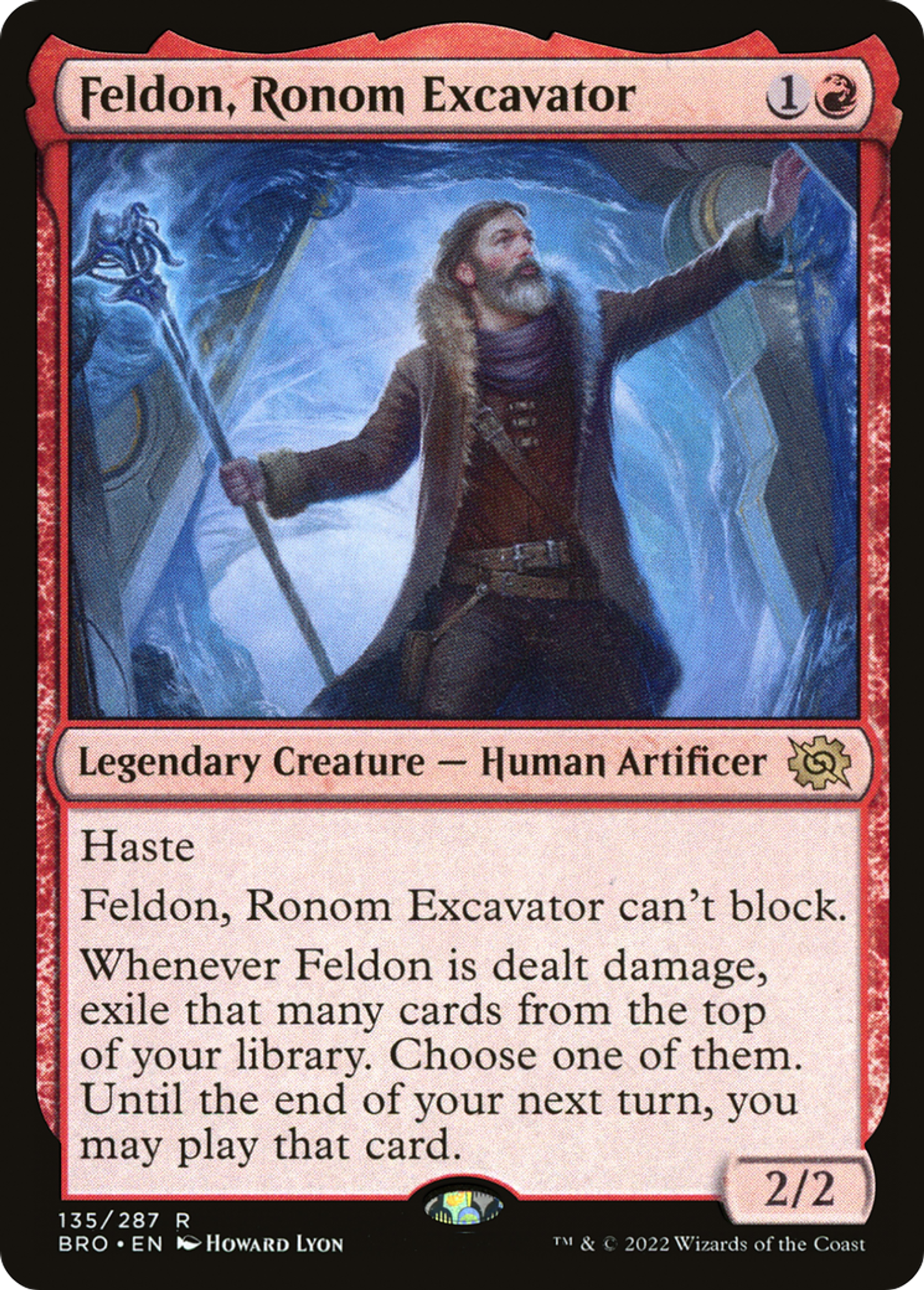 Feldonn, excavateur de Ronom — The Brothers' War — Magic: The Gathering