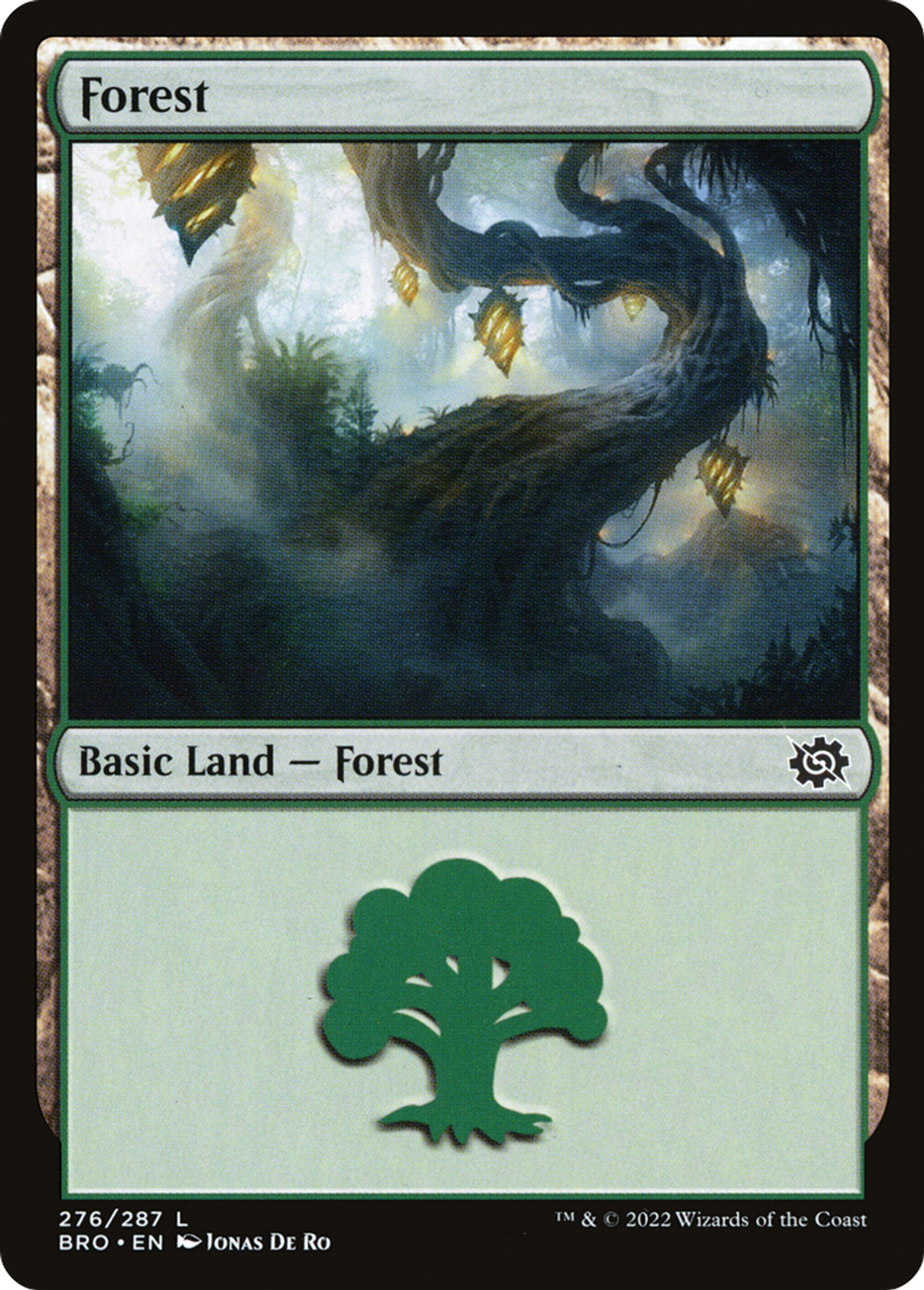 Forêt — The Brothers' War — Magic: The Gathering