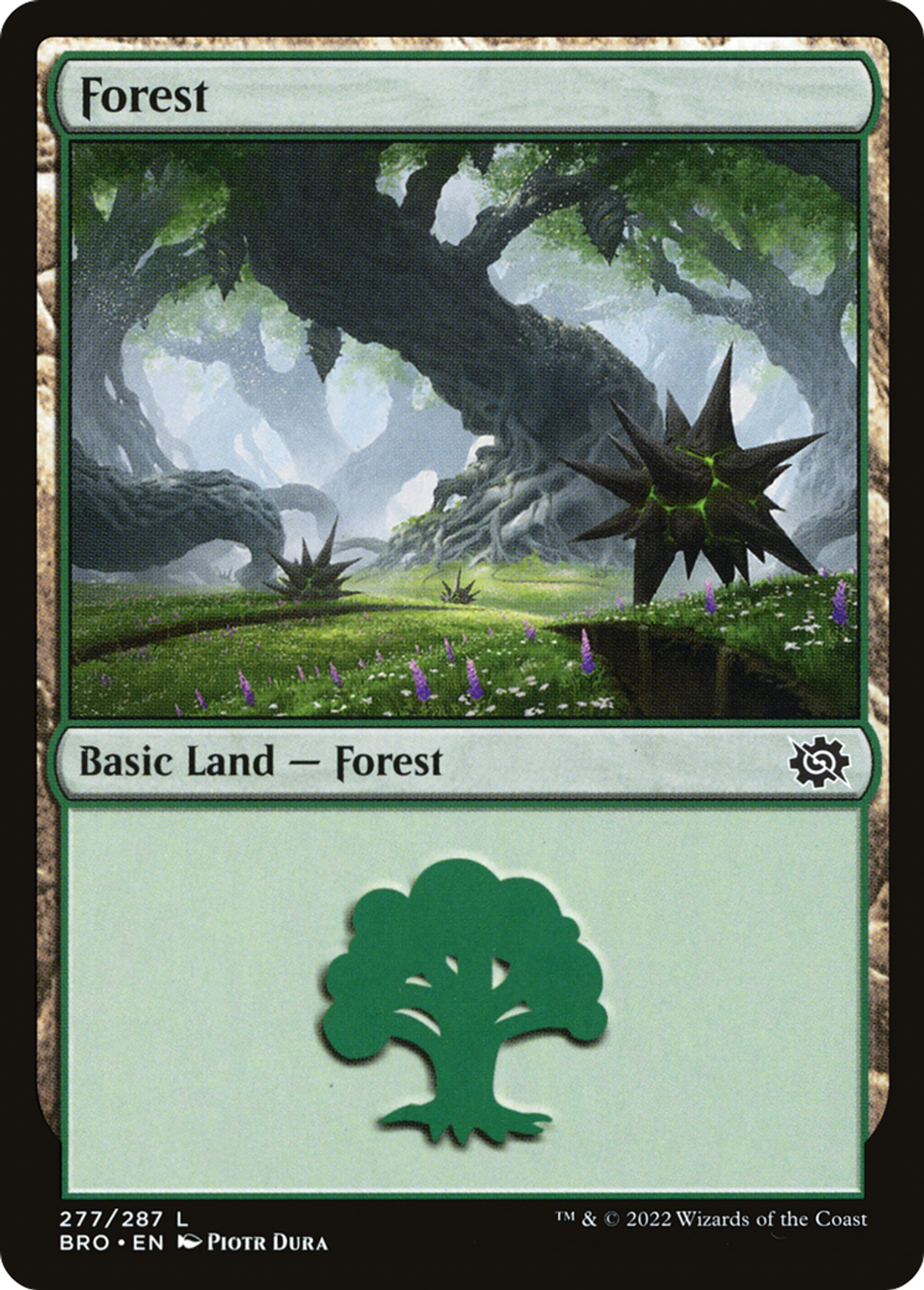 Forêt — The Brothers' War — Magic: The Gathering