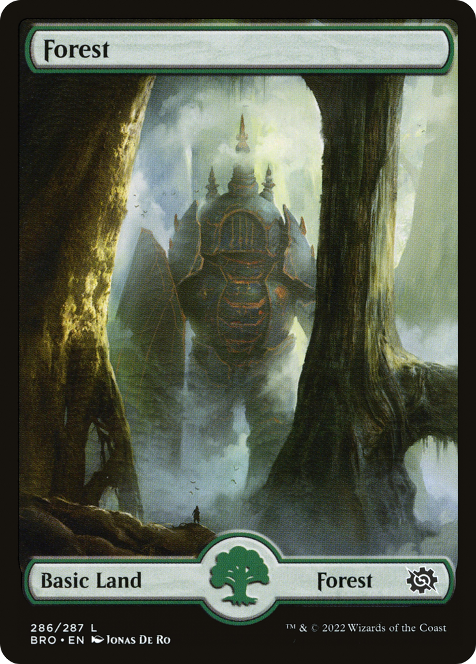Forest — The Brothers' War — Magic: The Gathering