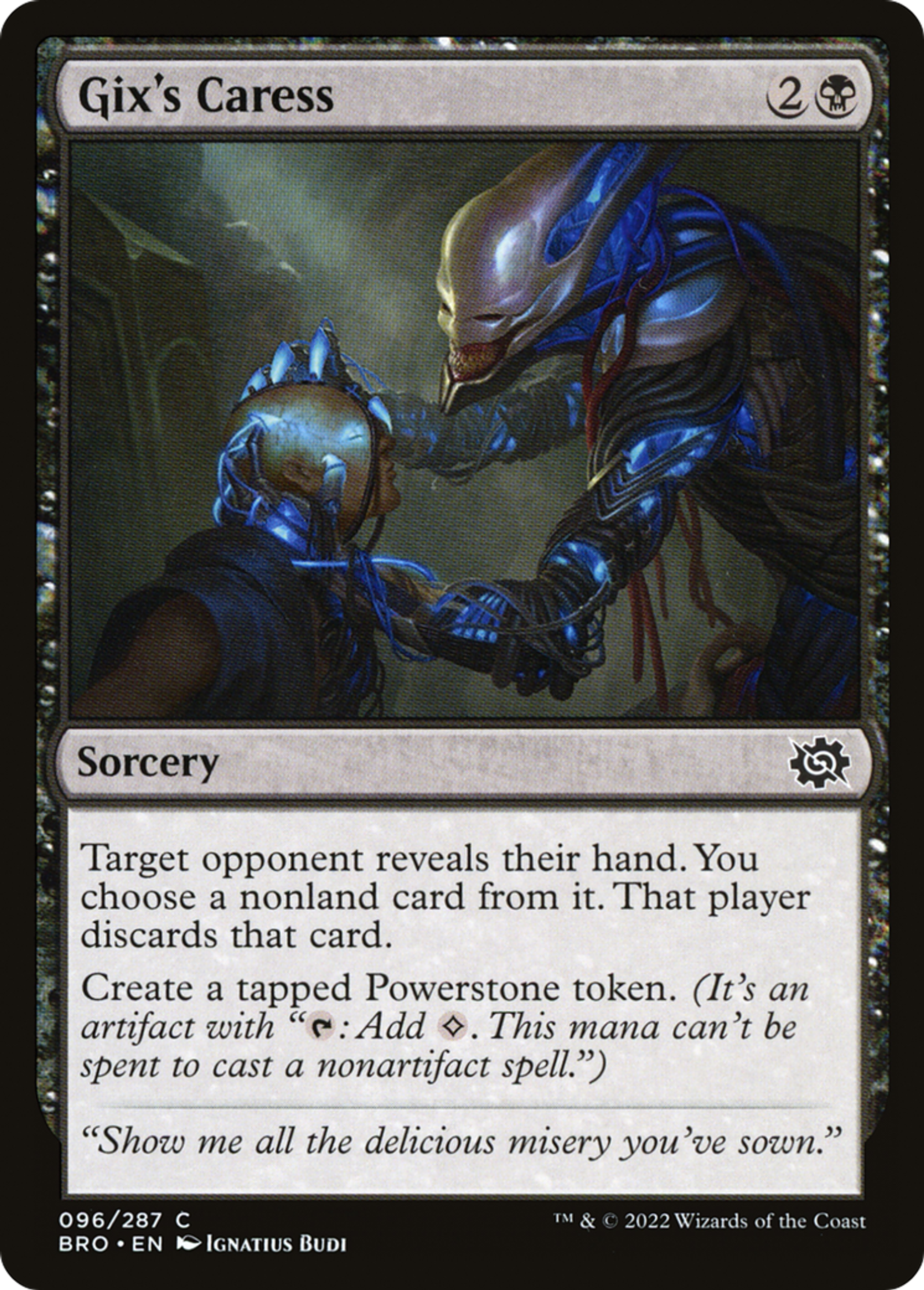 Gix's Caress — The Brothers' War — Magic: The Gathering