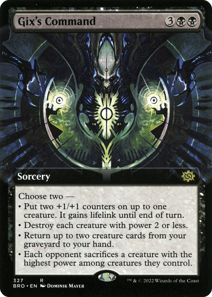 Gix's Command — The Brothers' War — Magic: The Gathering
