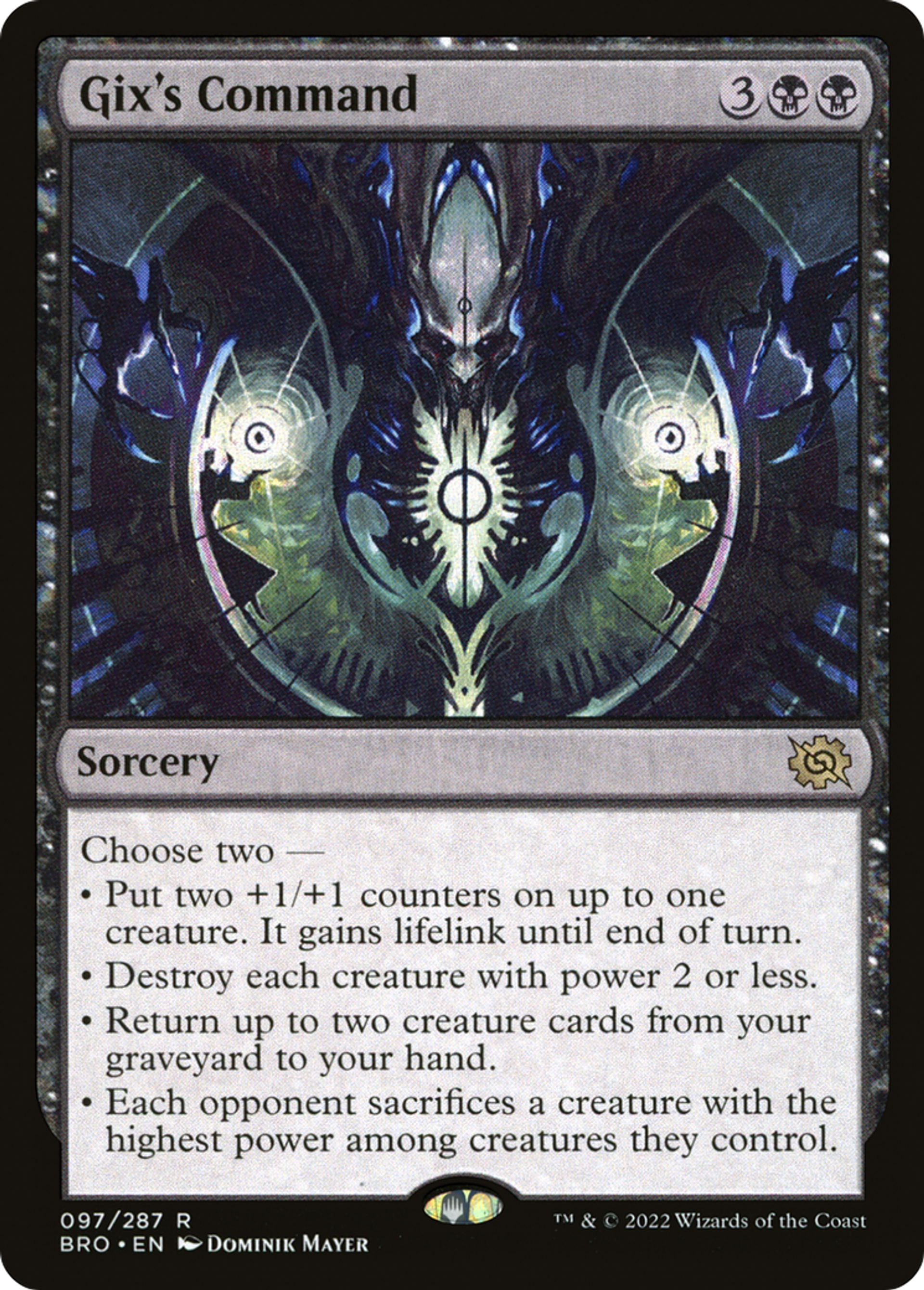 Gix's Command — The Brothers' War — Magic: The Gathering