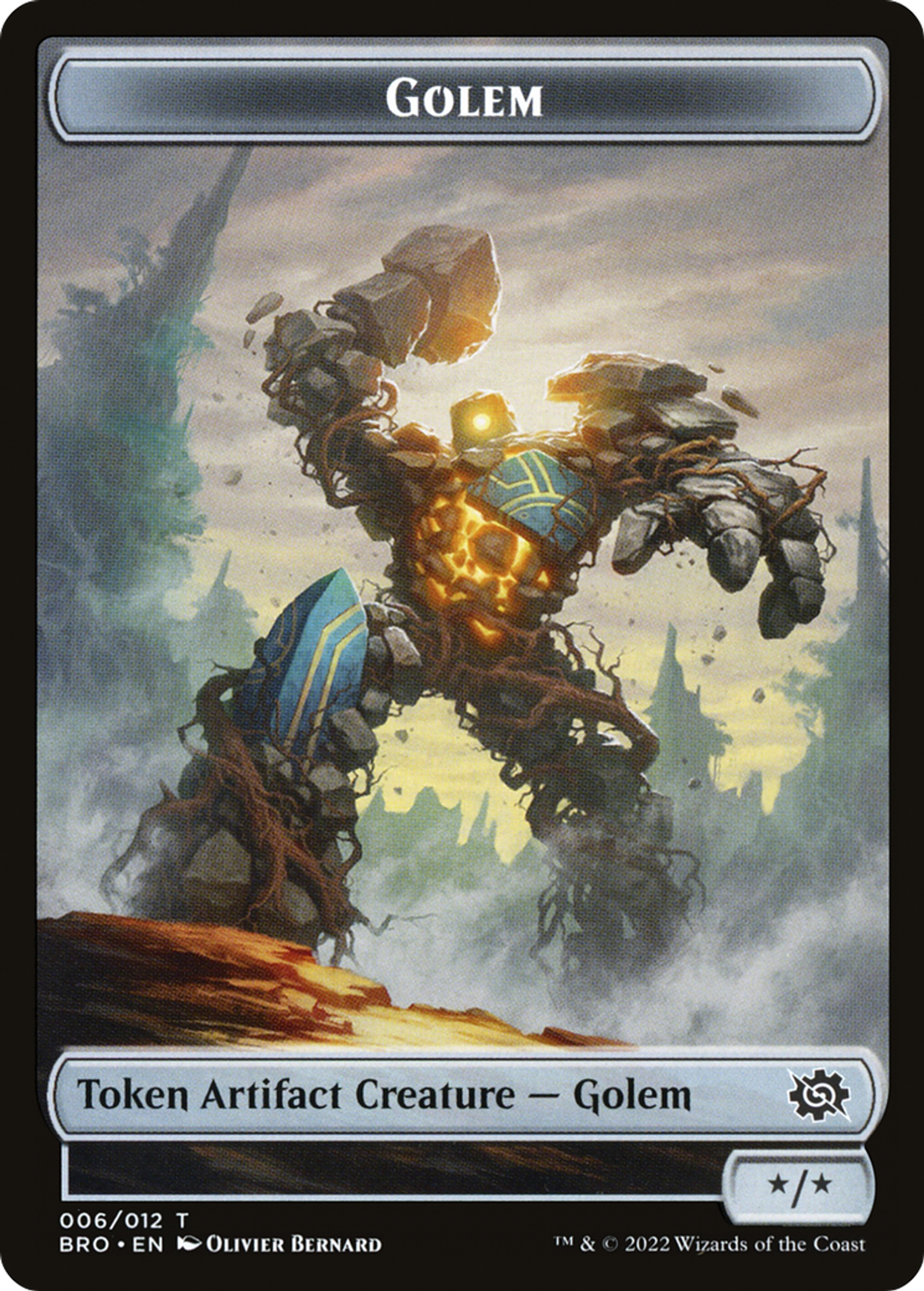 Golem — The Brothers' War — Magic: The Gathering