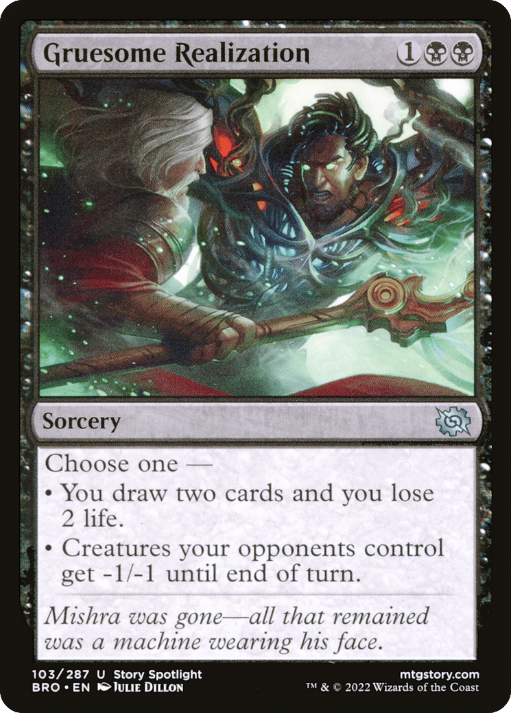 Gruesome Realization — The Brothers' War — Magic: The Gathering