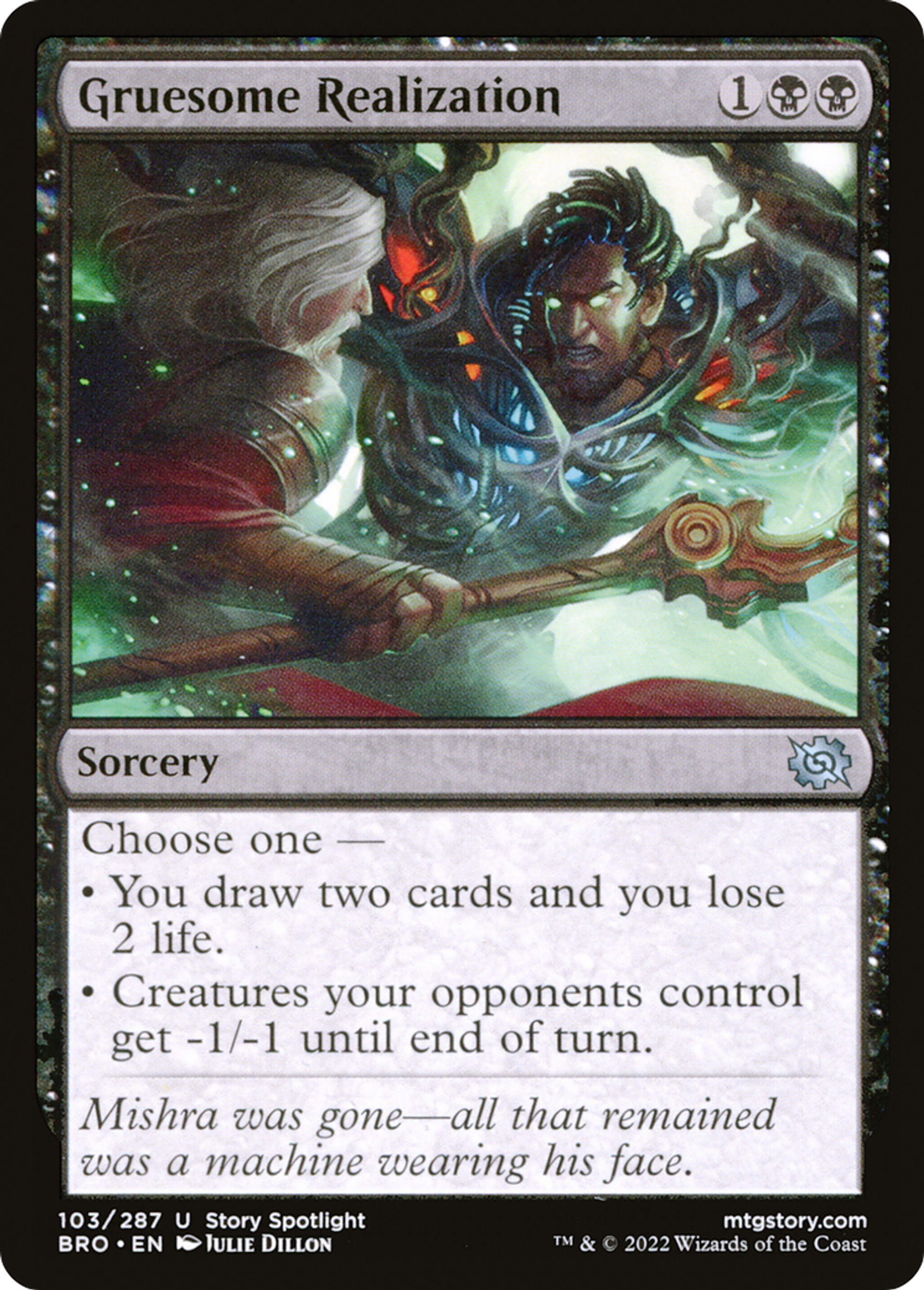 Horrible réalisation — The Brothers' War — Magic: The Gathering