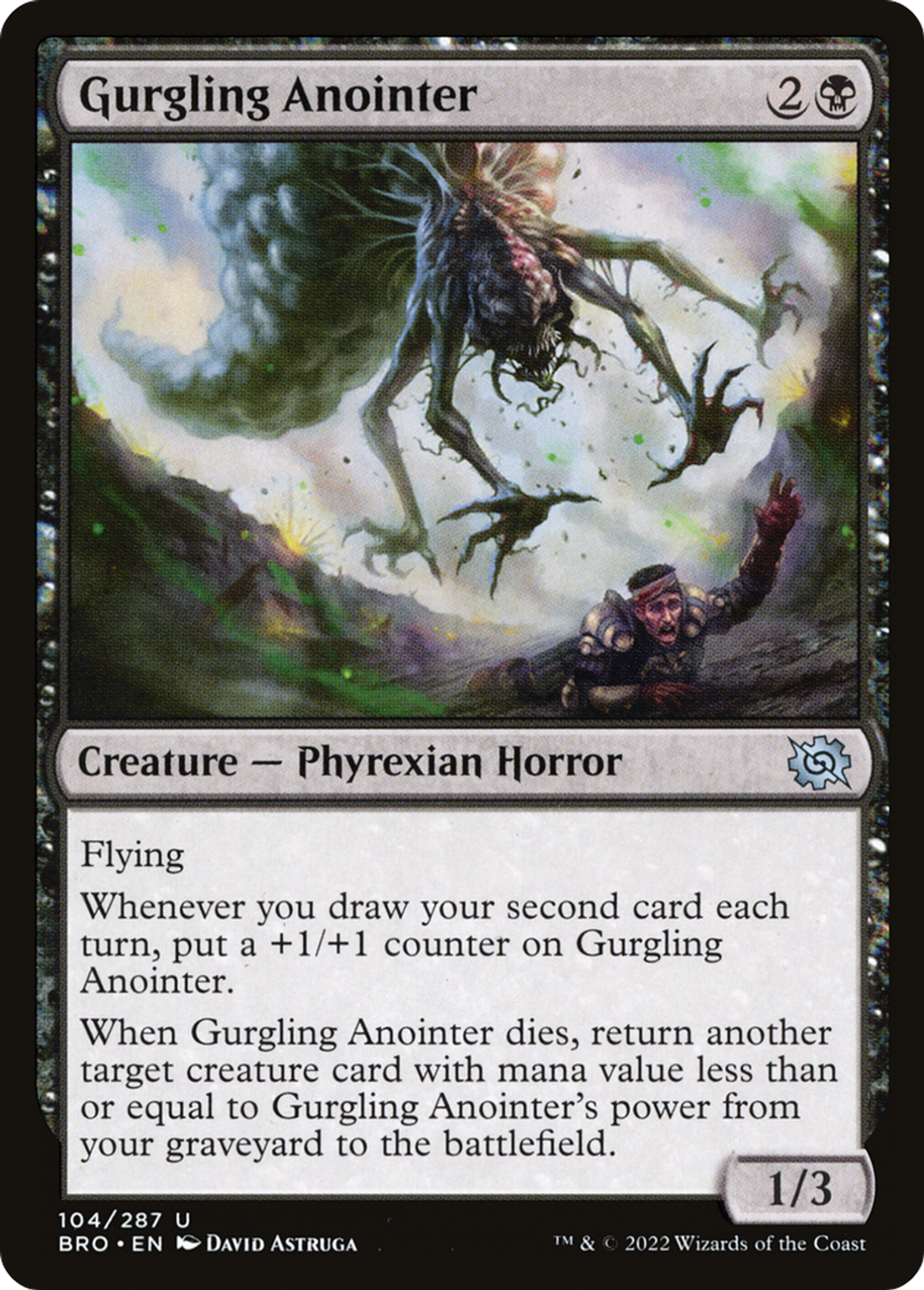 Gurgling Anointer — The Brothers' War — Magic: The Gathering